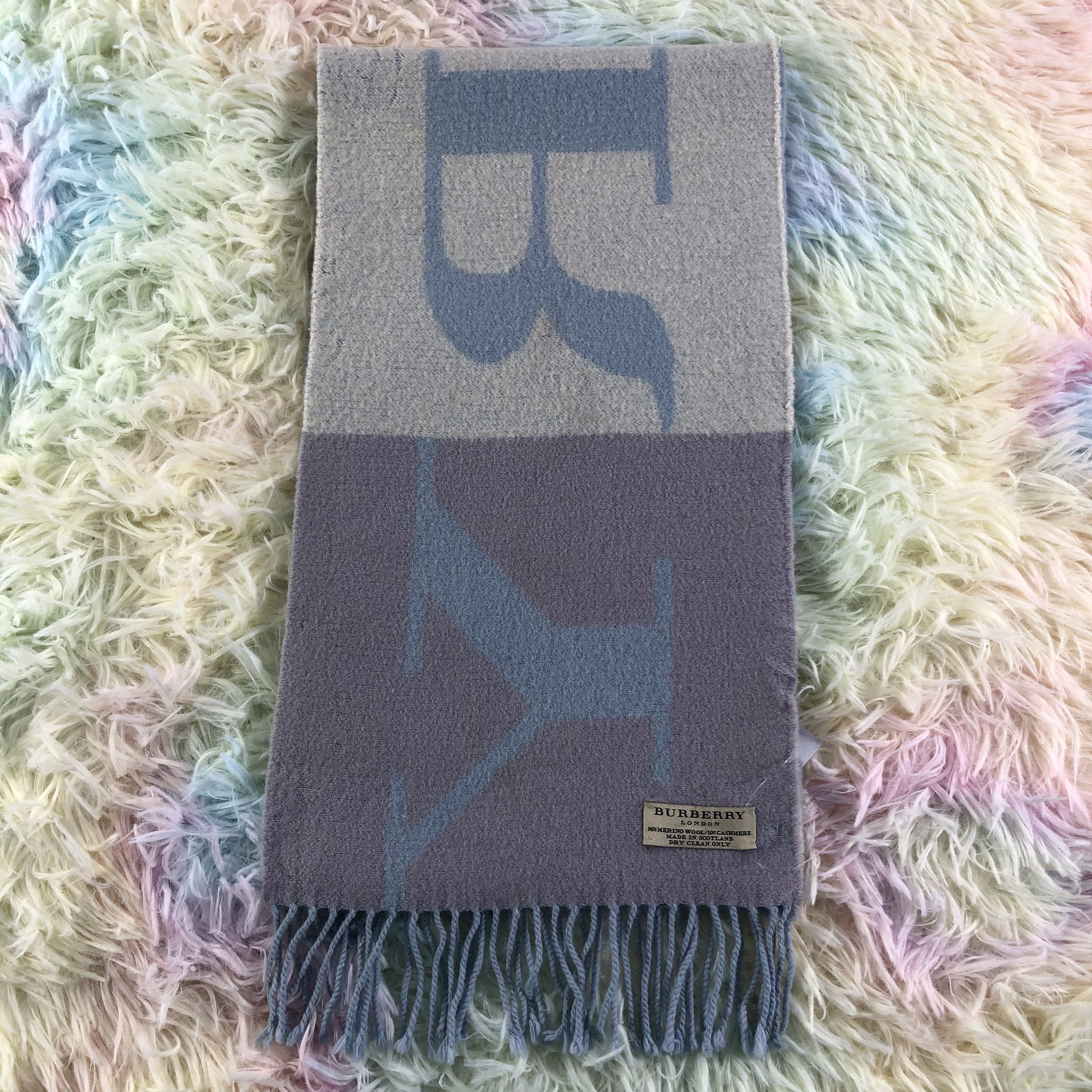 Burberry × Vintage Burberry Scarf / Muffler / Neckwear - KM499 Size ONE SIZE - 5 Thumbnail