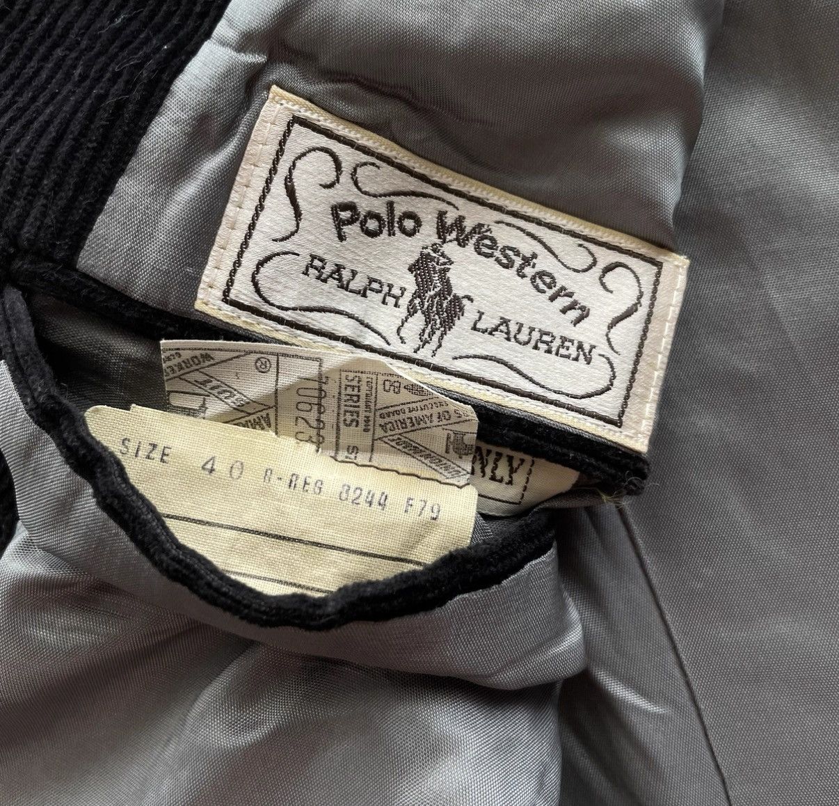 Polo Ralph Lauren Ralph Lauren Polo RL Western Corduroy Blazer K22 Size US XXS / EU 40 - 6 Thumbnail