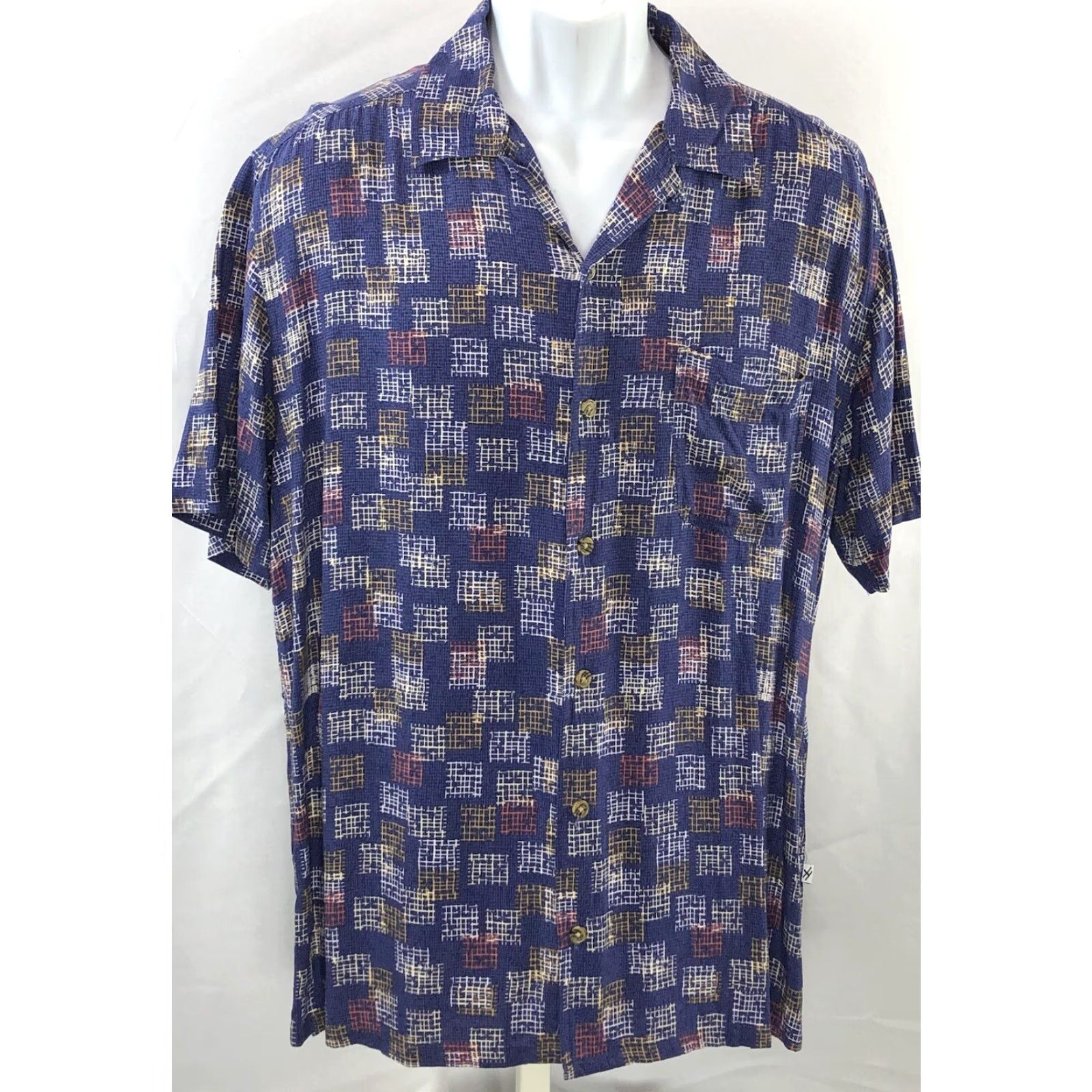 Etro Steve Harvey Rayon button up shirt L purple Geometric short sleeve Hip Hop Retro Size US L / EU 52-54 / 3 - 5 Thumbnail