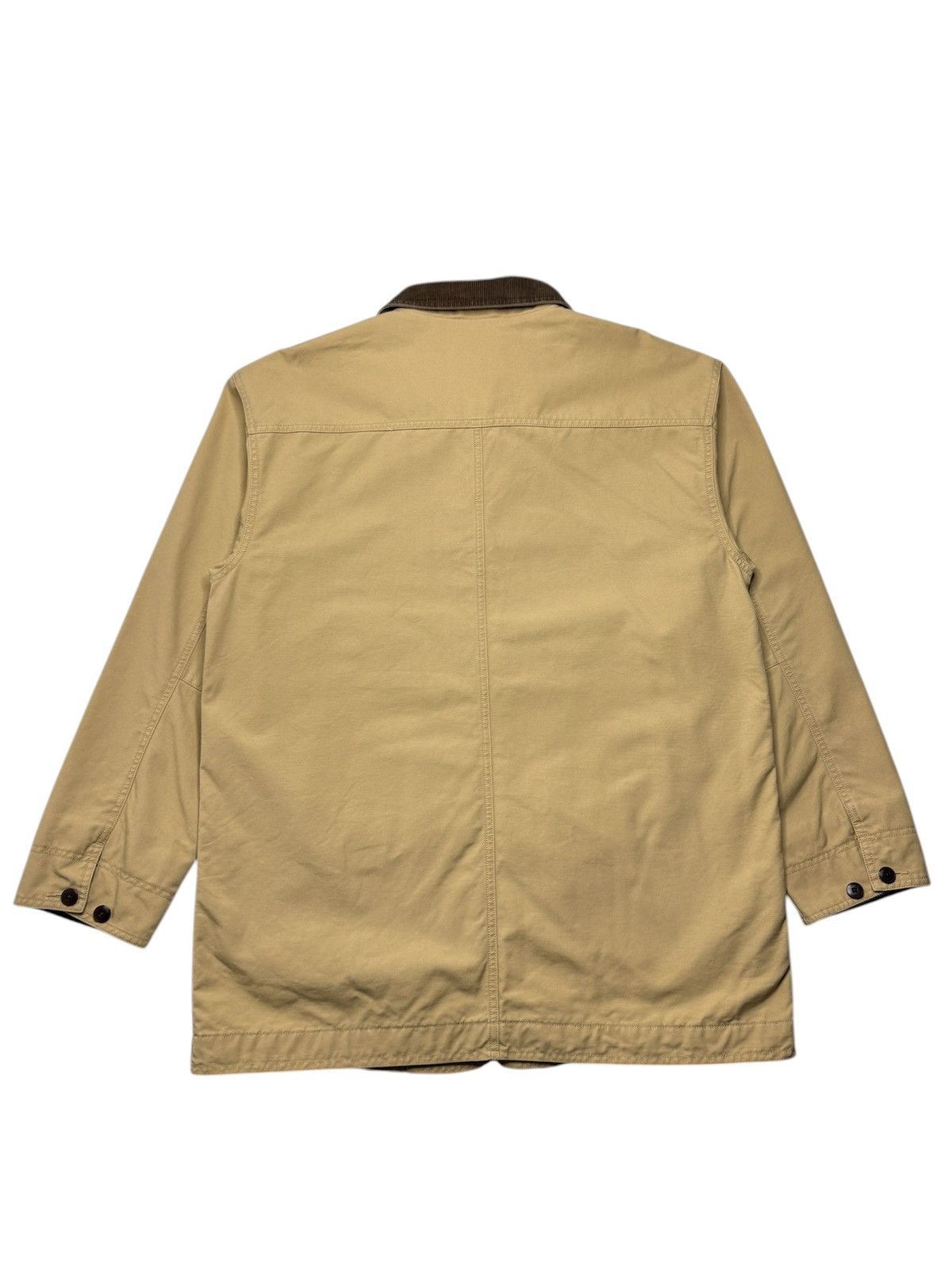 L.L. Bean LL Bean Tan Brown Corduroy Chore Jacket Coat Size US L / EU 52-54 / 3 - 10 Thumbnail