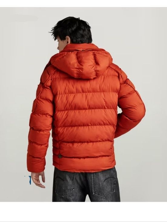G-Star G-Star Raw G-Whistler Padded Hooded Puff Jacket Orange Size US XXL / EU 58 / 5 - 2 Thumbnail