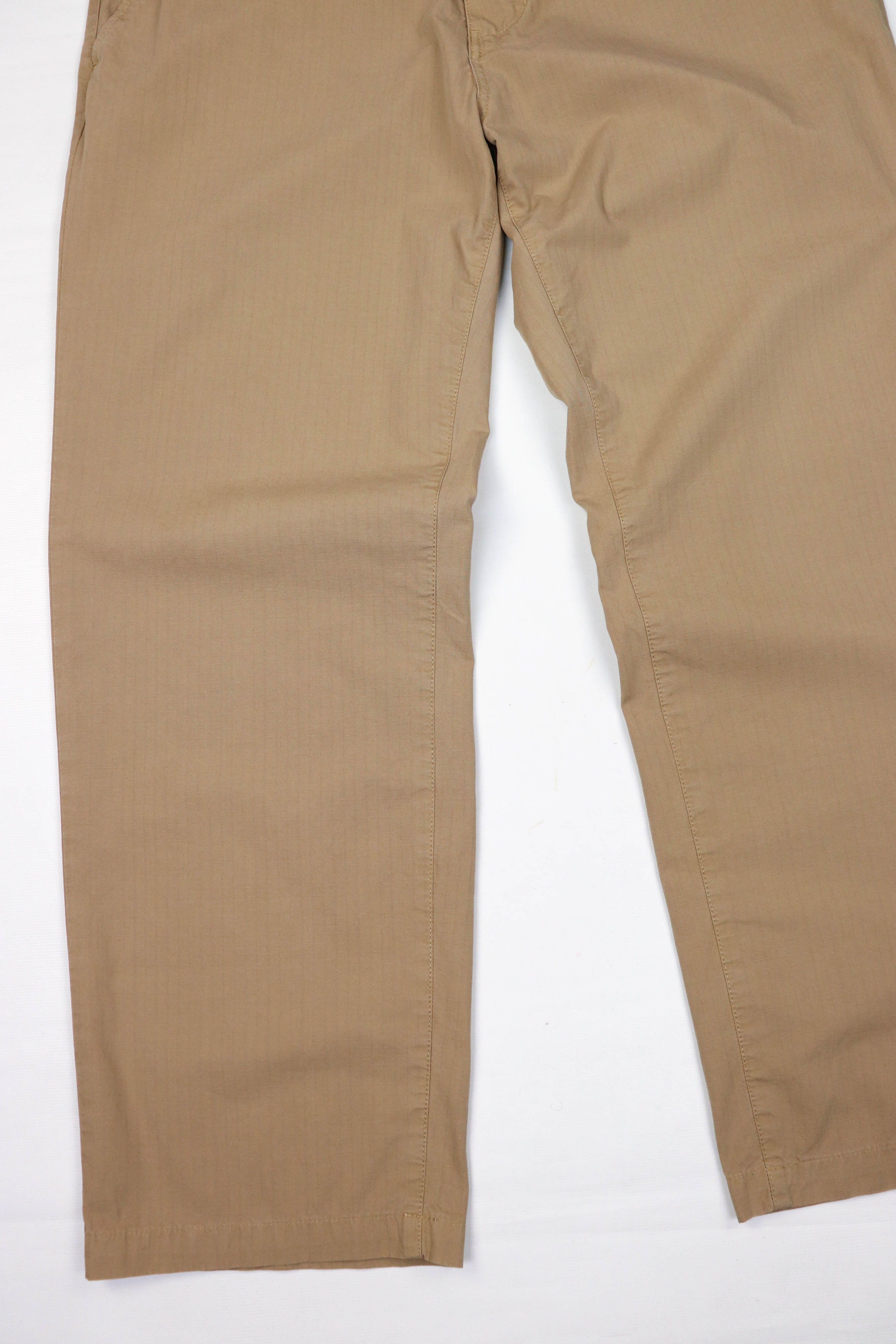 Albam Albam Beige Garment Dyed Ripstop Fabric Trousers Pants Size US 38 / EU 54 - 4 Thumbnail
