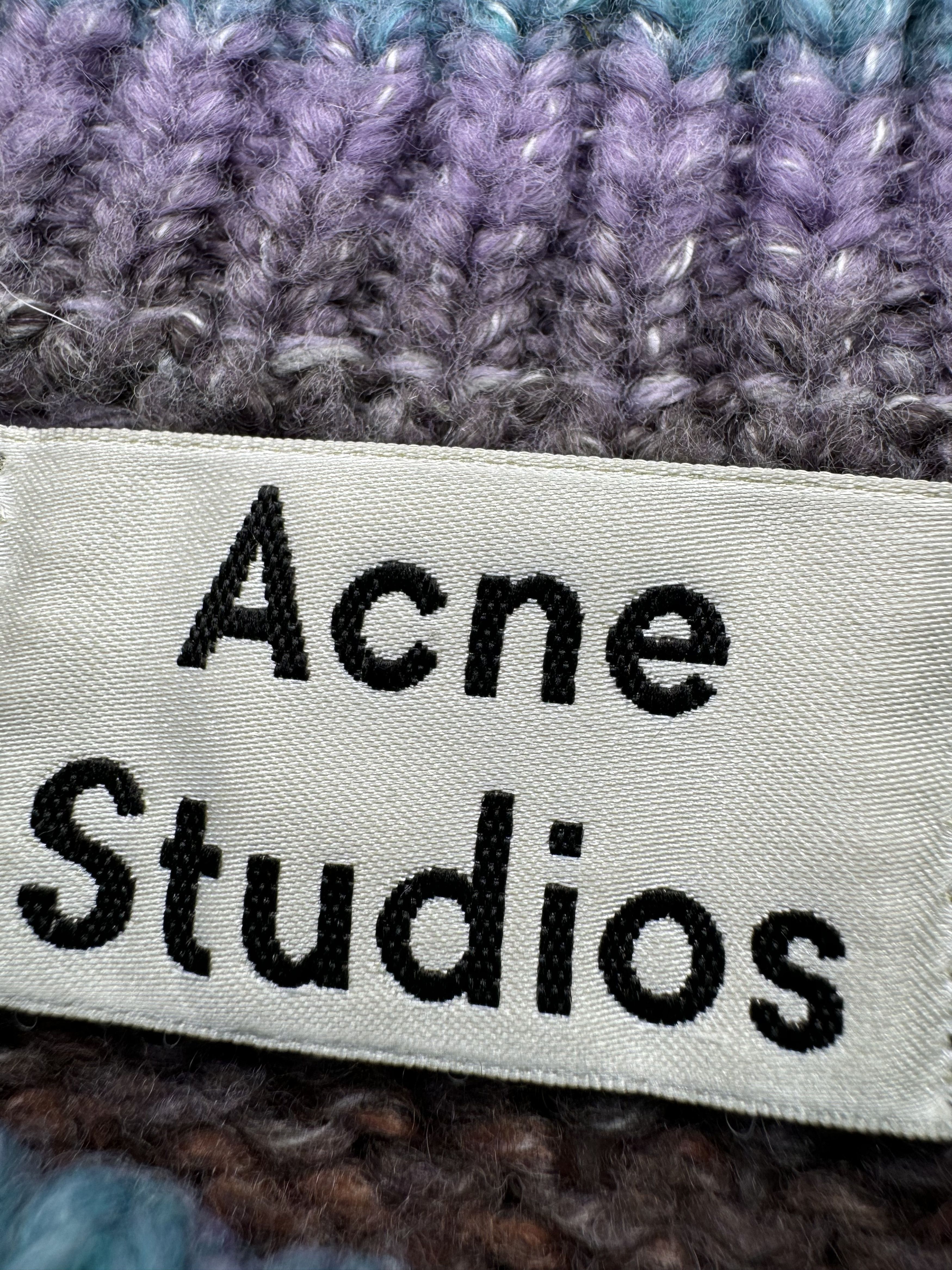 Acne Studios × Vintage Acne Studios Mohair Gradient Sweater Size M / US 6-8 / IT 42-44 - 7 Thumbnail