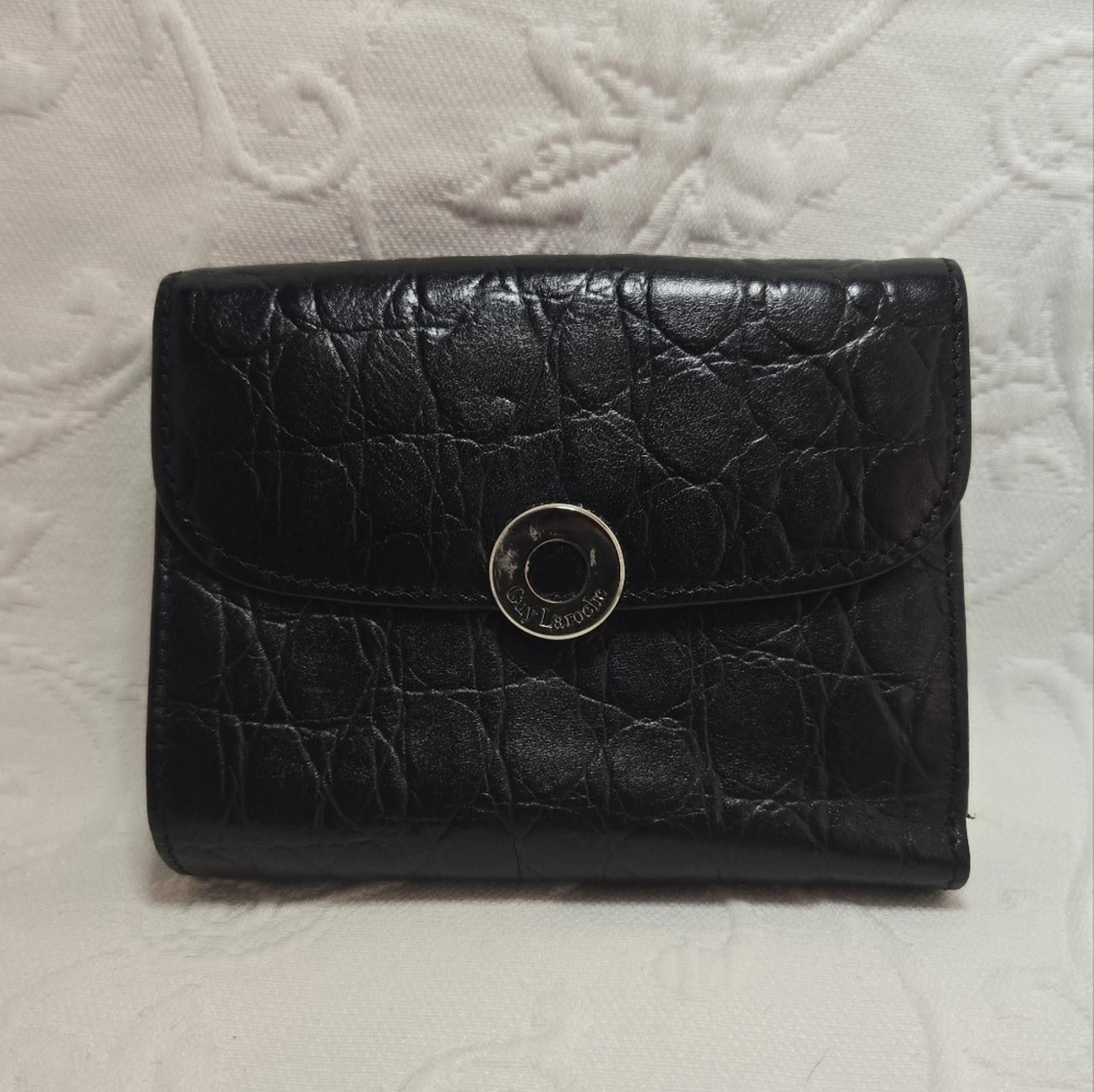 Guy Laroche Guy LaRoche Black Leather Wallet Size ONE SIZE - 1 Thumbnail