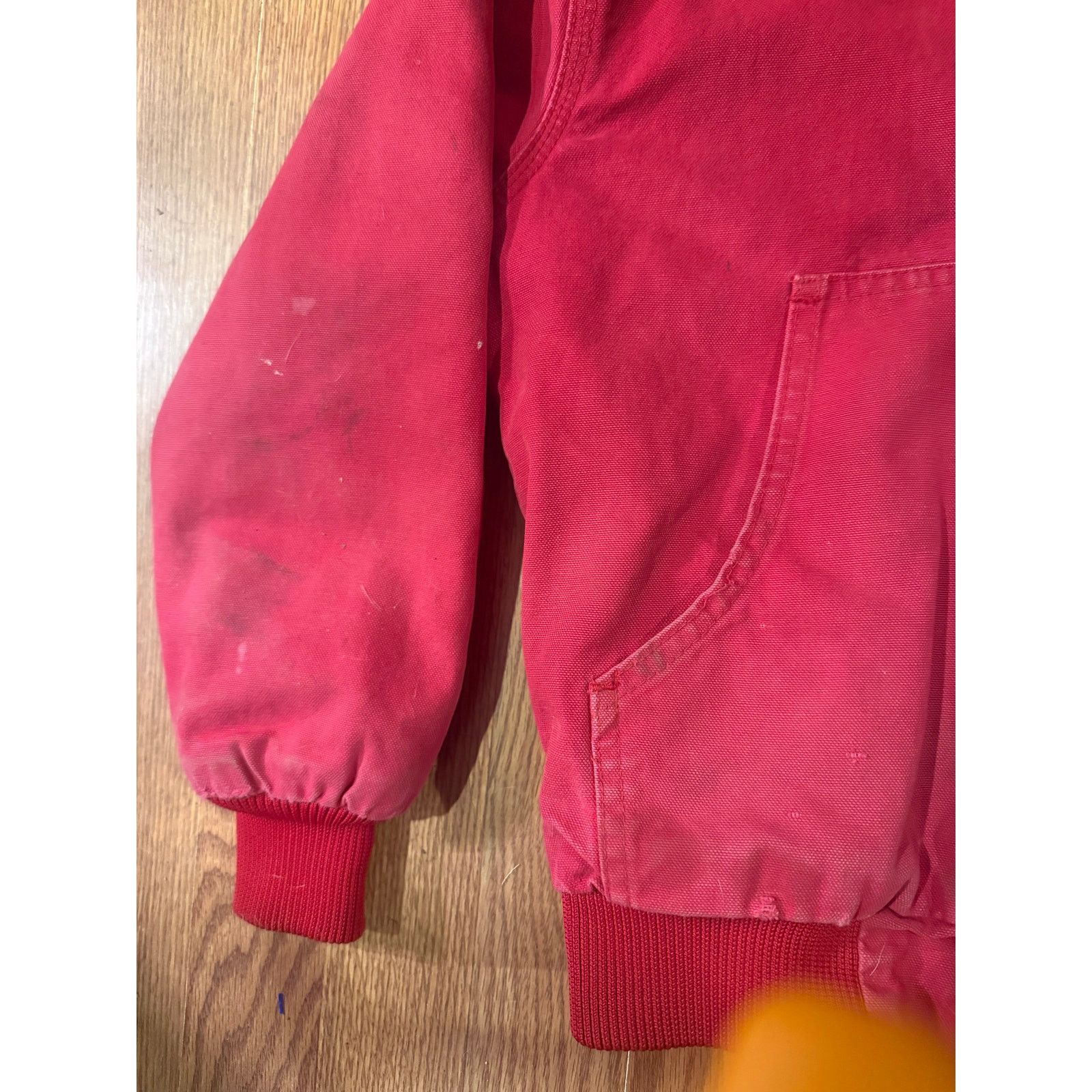 Carhartt Vintage Kids Red Carhartt (Medium 10-12) Size 26 - 3 Thumbnail
