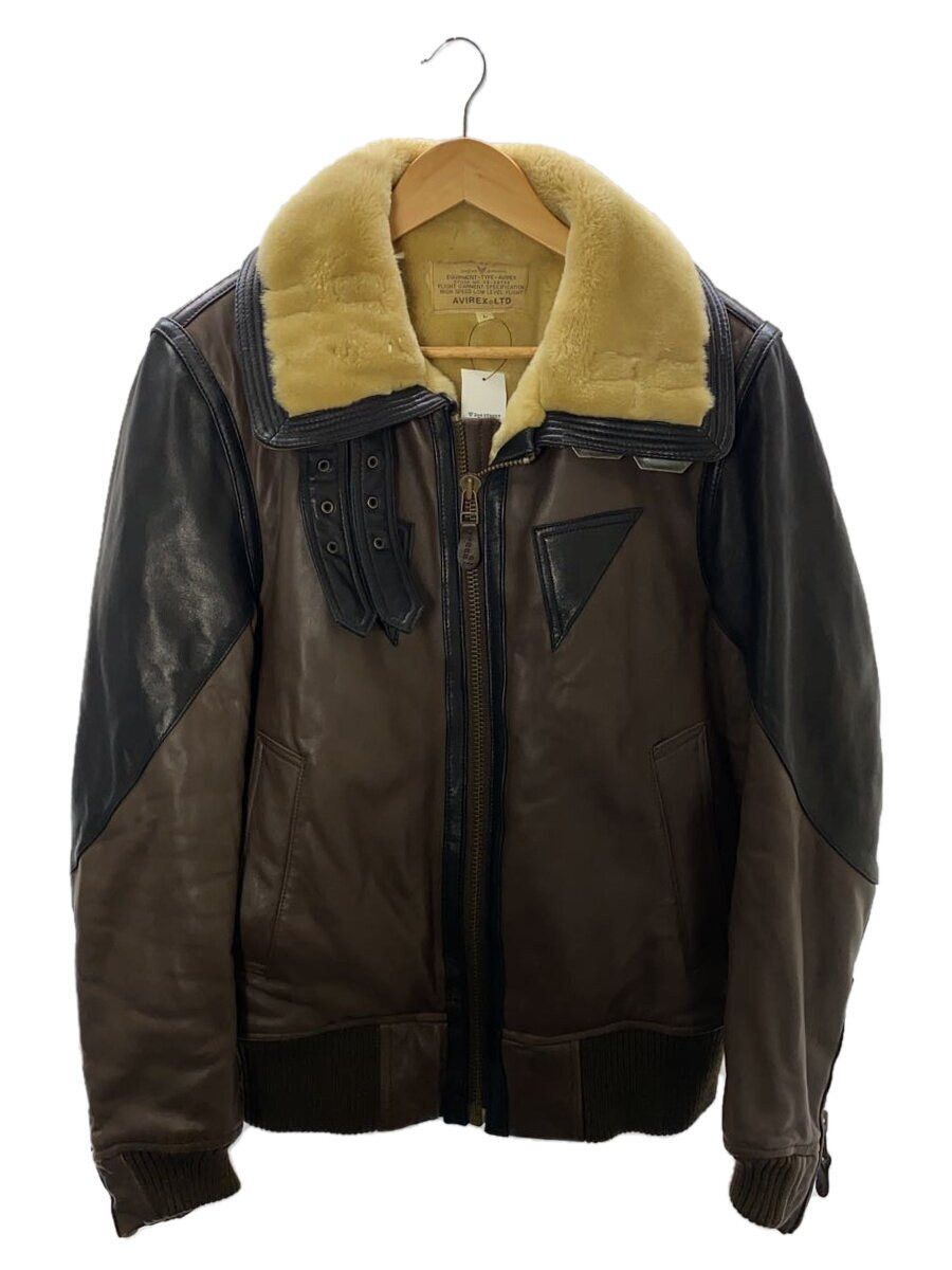 Avirex Avirex Sheepskin Flight Jacket Brown Size US L / EU 52-54 / 3 - 1 Thumbnail