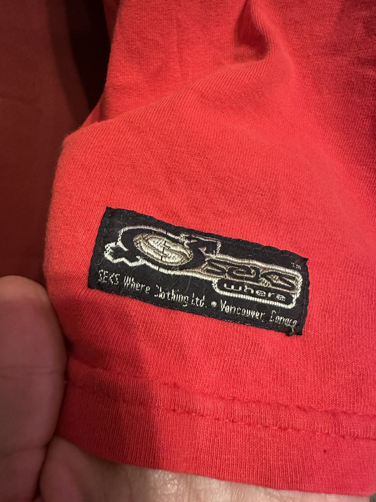 Vintage Vintage Seks Where Skateboard Tshirt Y2K Hammer Grail Size US XL / EU 56 / 4 - 4 Thumbnail