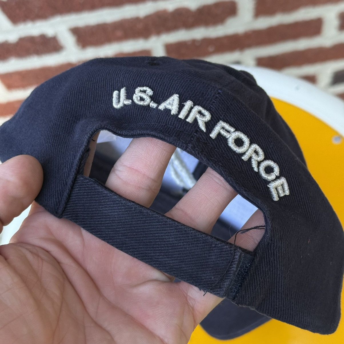 Vintage Vintage 90’s U.S. Air Force Cap Embroidered Logo Size ONE SIZE - 5 Thumbnail
