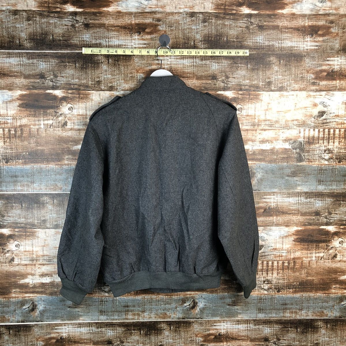 Japanese Brand Jack Nicklaws Grey Bombers Jacket #A1300 Size US M / EU 48-50 / 2 - 13 Thumbnail