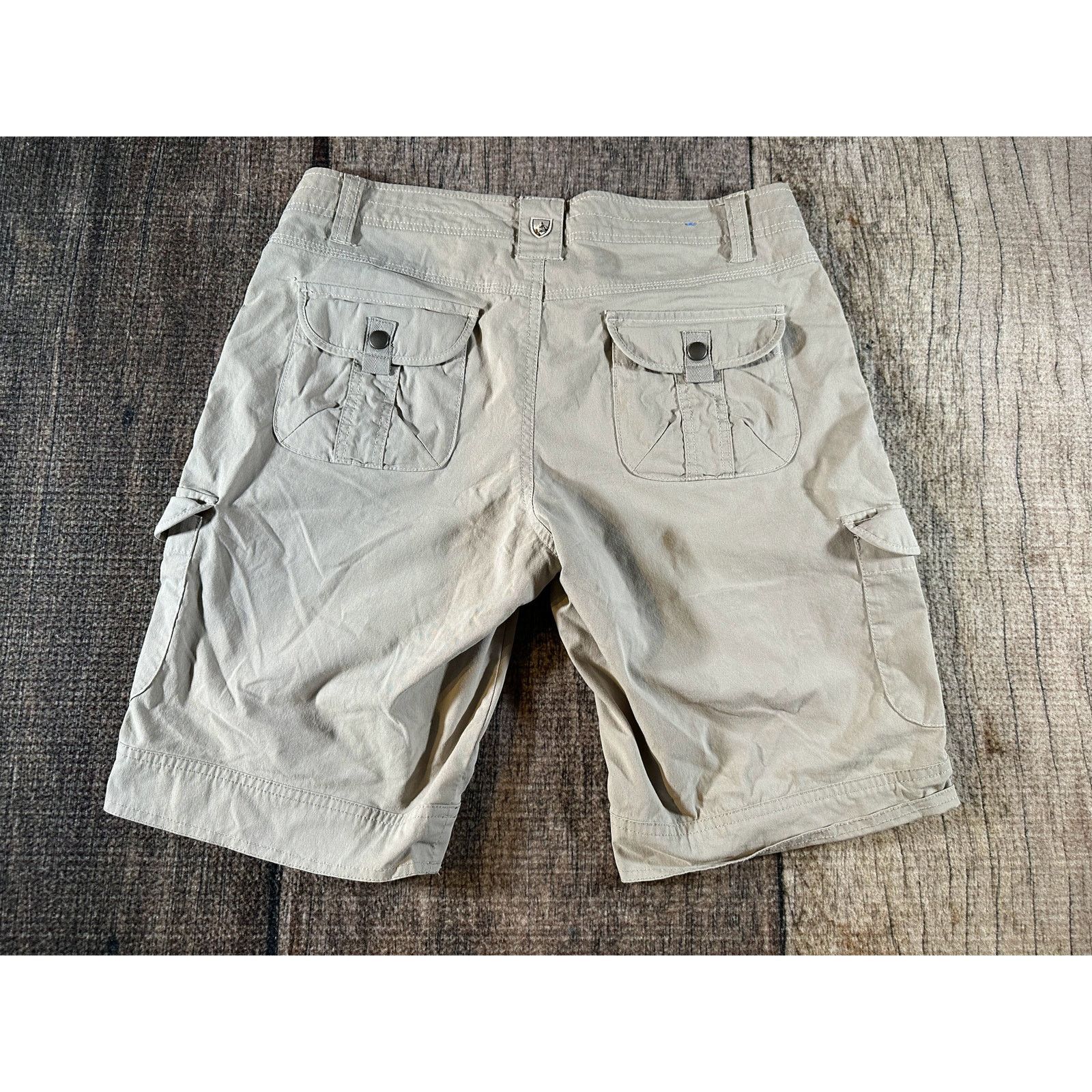 Kuhl Kuhl Womens Slash 11" Shorts Size 8 Tan UPF 50 Splash Hiking Size 30" / US 8 / IT 44 - 5 Thumbnail