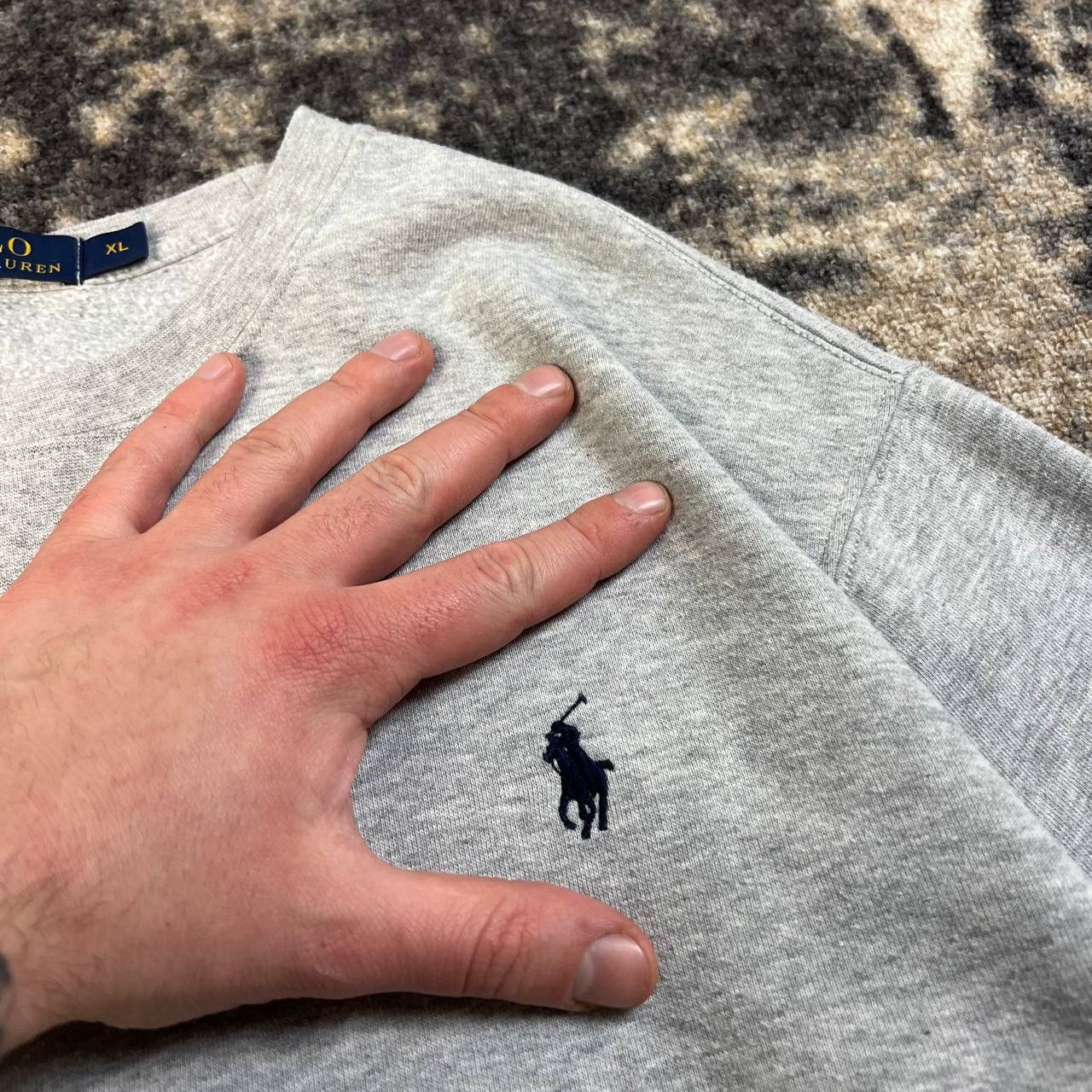 Polo Ralph Lauren Polo Ralph Lauren Luxury Mini Logo Sweatshirt Streetwear Y2K Size US XL / EU 56 / 4 - 4 Thumbnail