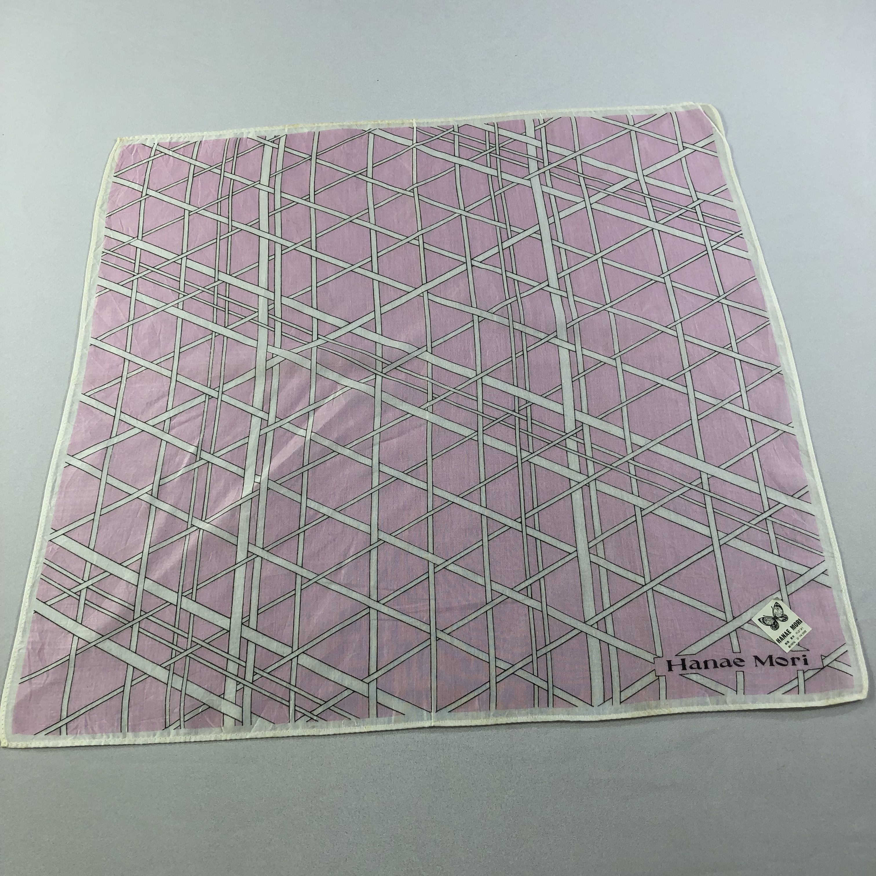 Hanae Mori Hanae Mori Handkerchief Neckerchief Bandana H1842 Size ONE SIZE - 2 Thumbnail