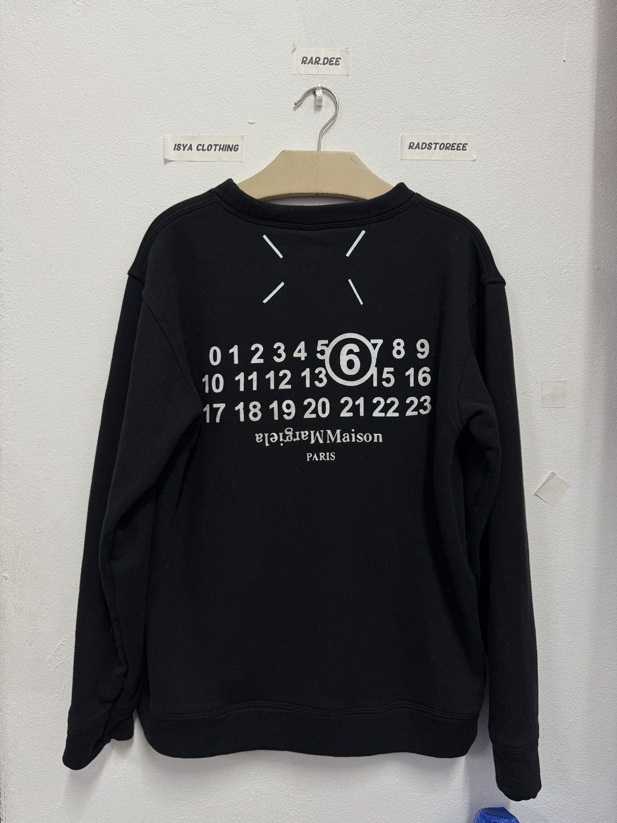 Vintage Maison Margiela Paris Sweatshirt Size US M / EU 48-50 / 2 - 2 Thumbnail