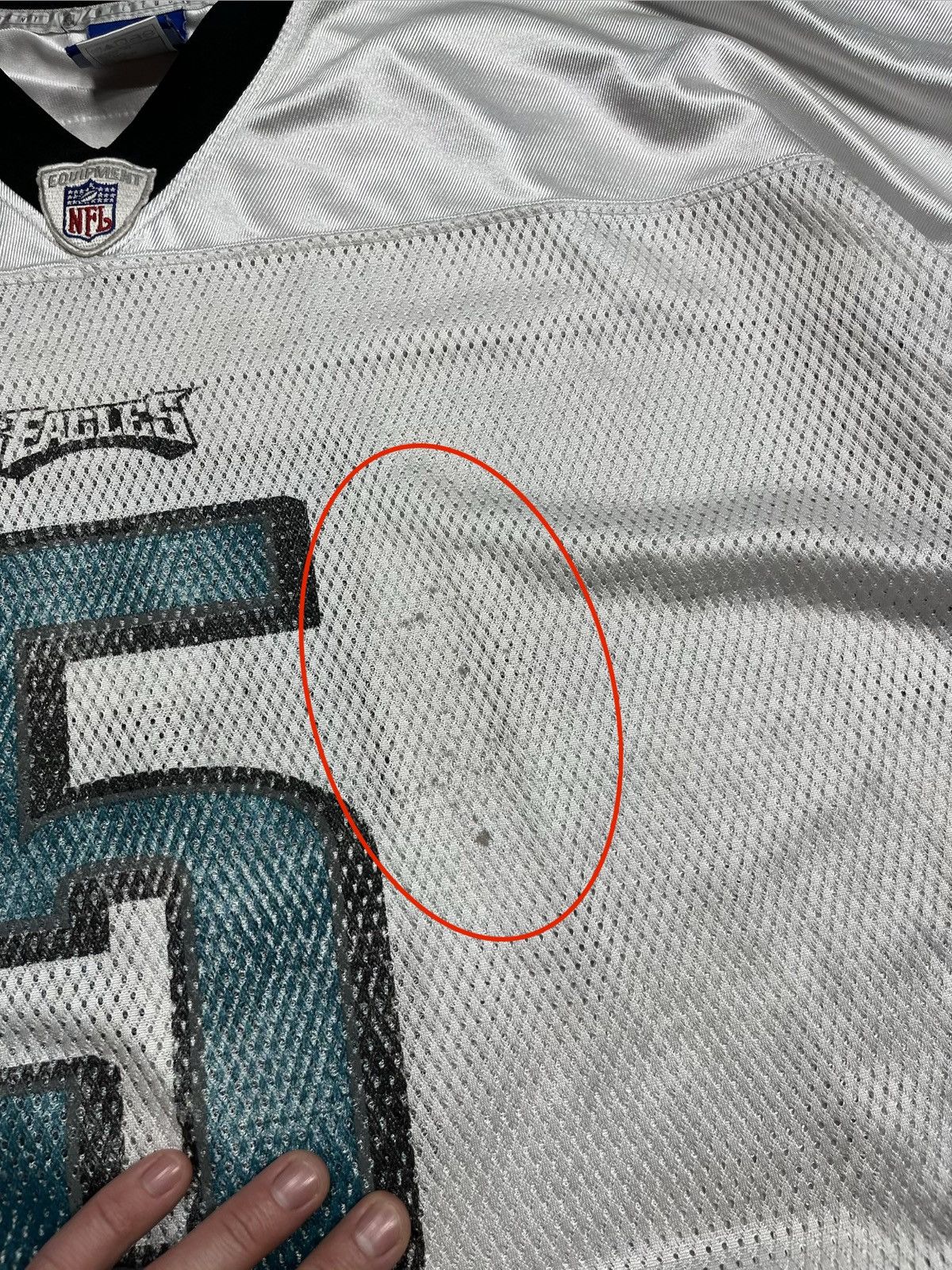 Reebok Reebok NFL Philadelphia Eagles McNabb 5 On Field Jersey XXL Size US XXL / EU 58 / 5 - 9 Thumbnail