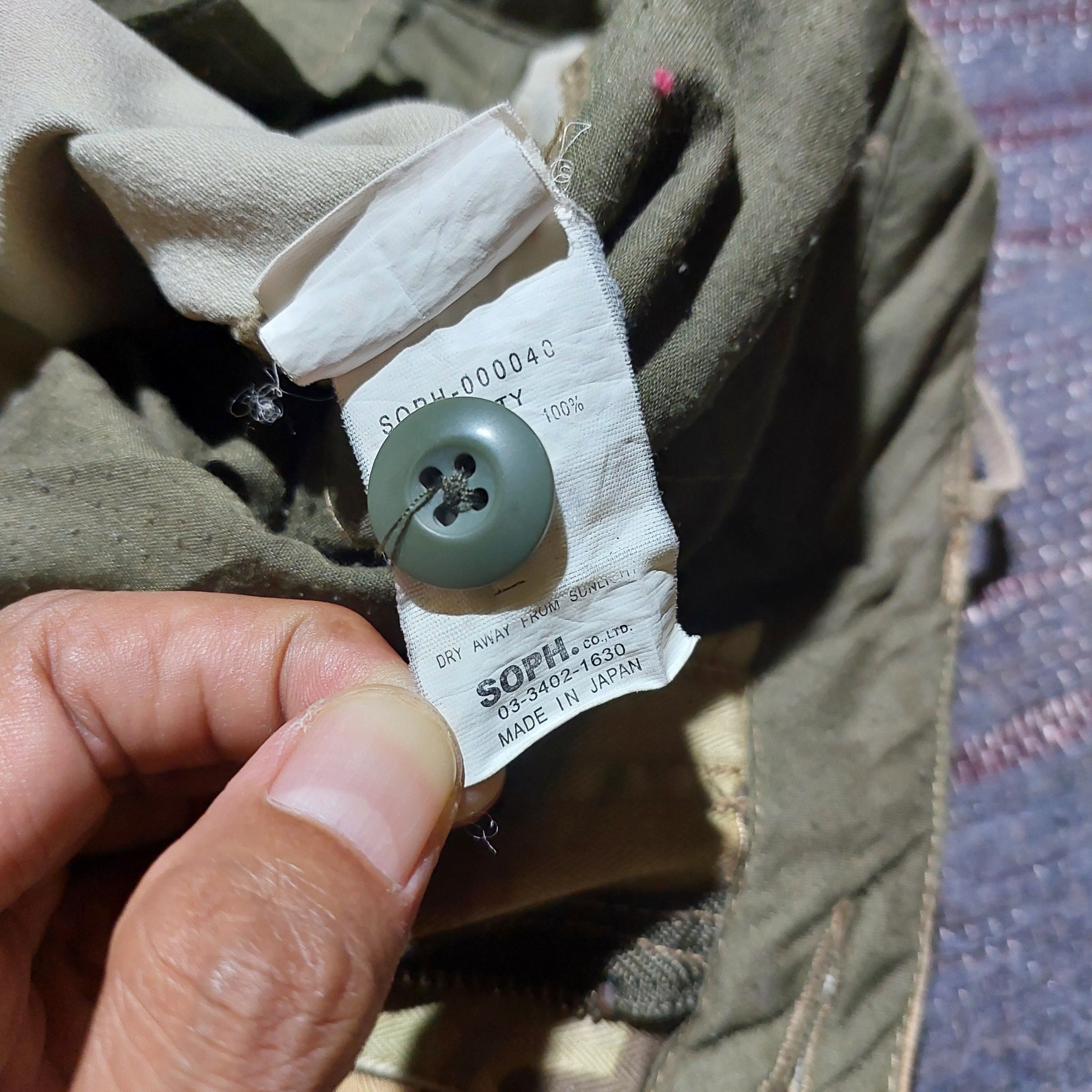 Buzz Rickson's Sophnet Camouflage Paint Splattered Cargo Pants Size US 32 / EU 48 - 13 Thumbnail