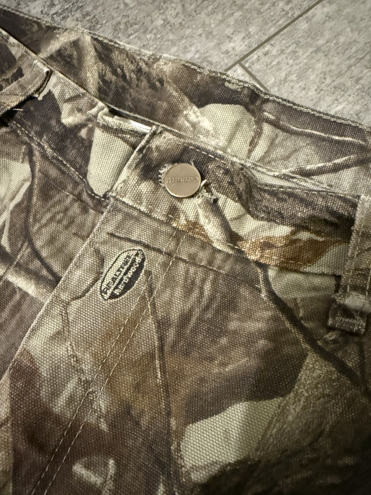 Carhartt Carhartt B158 CMO Camo Cropped Workwear Pants Size US 36 / EU 52 - 2 Thumbnail