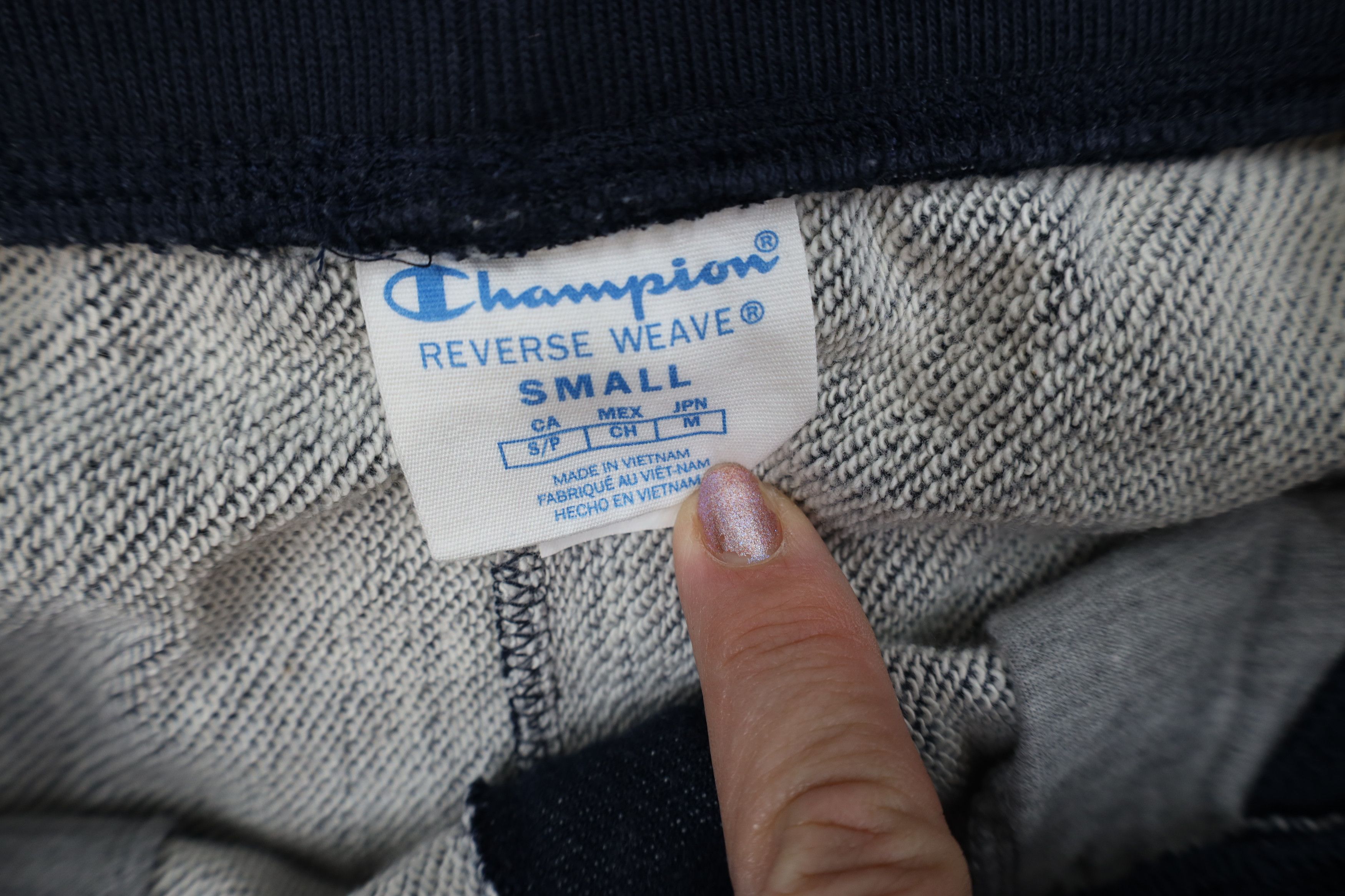Champion Champion Reverse Weave University Jersey Knit Shorts Blue Size 27" / US 4 / IT 40 - 7 Thumbnail