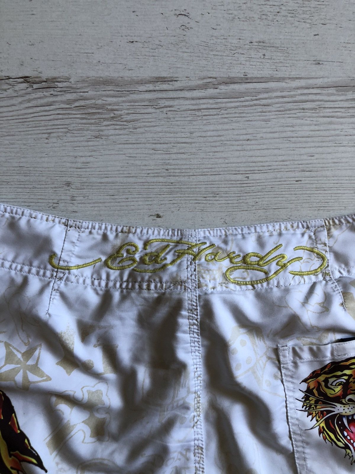 Ed Hardy × Vintage Shorts Ed hardy Size US 38 / EU 54 - 10 Thumbnail