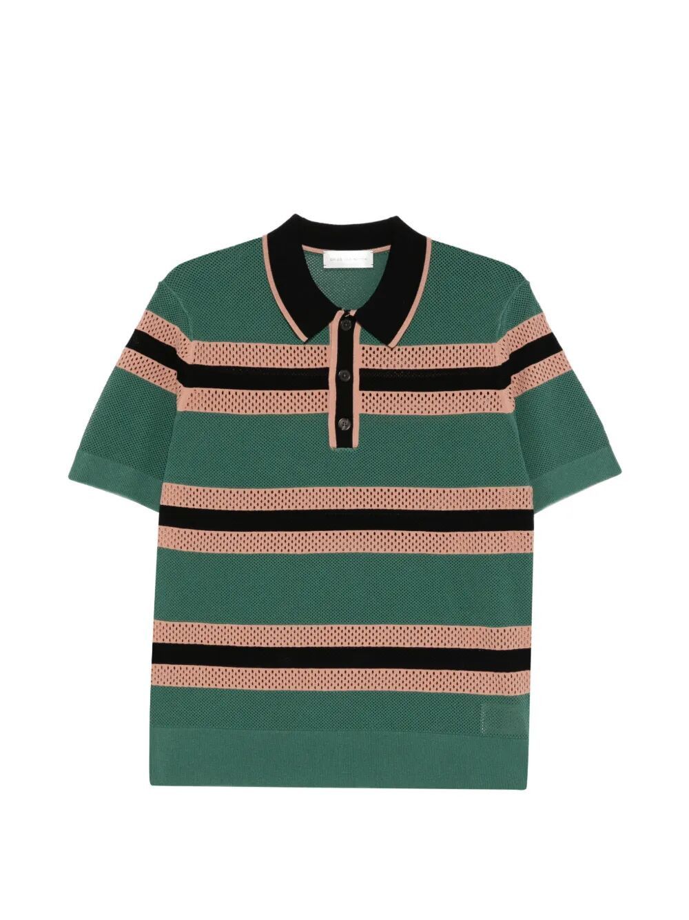 Dries Van Noten "MERCY STRIPE" POLO SHIRT Size US L / EU 52-54 / 3 - 1 Thumbnail