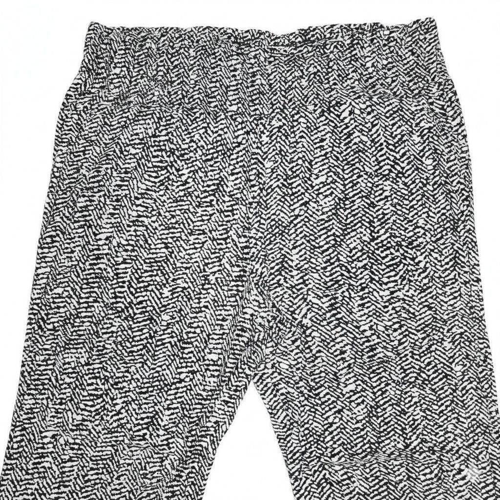 Other Three Dots Size L Pants Pilazzo Wide Leg Black White Herring Size 36" / US 14 / IT 50 - 4 Thumbnail