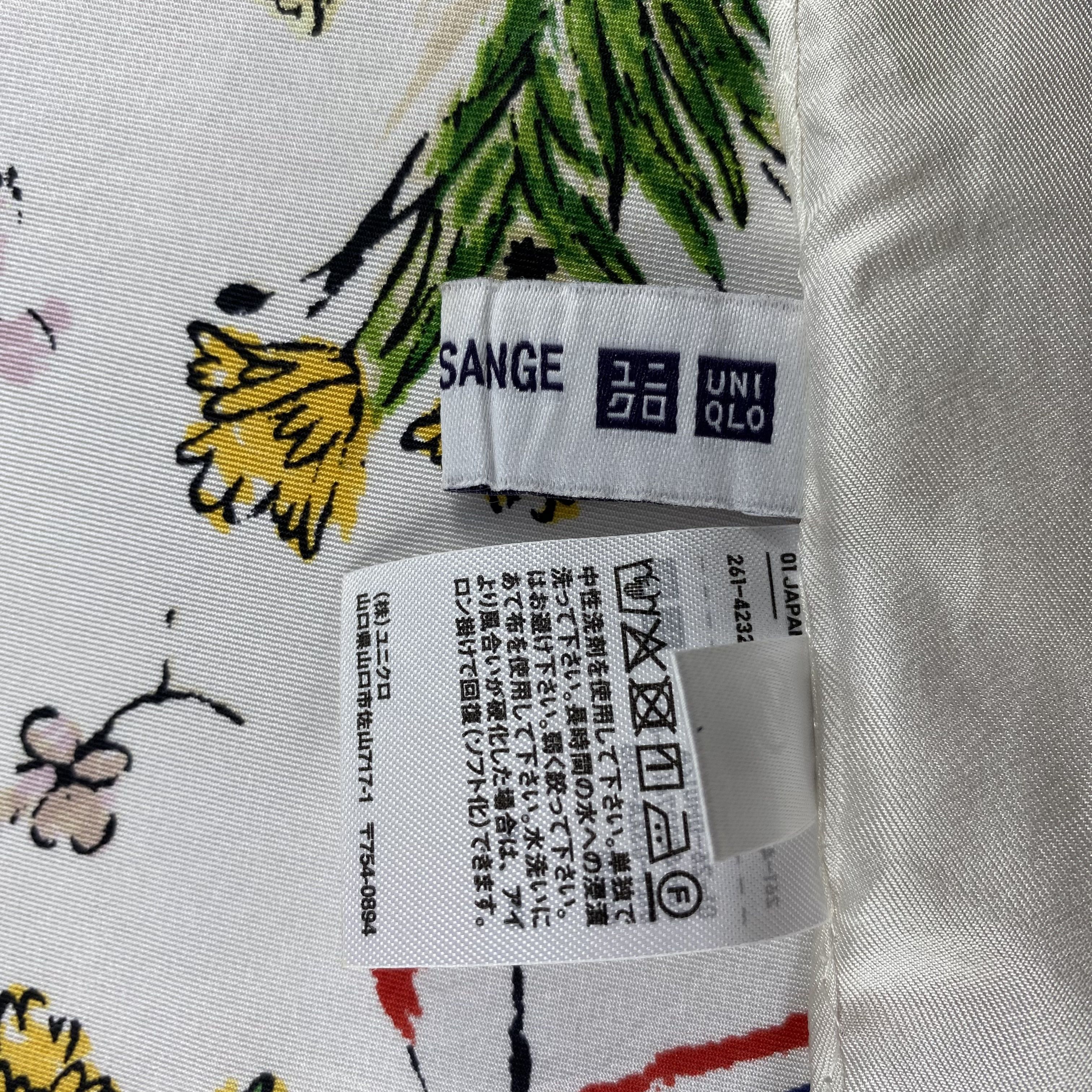 Uniqlo × Vintage Ines De La Fressange Handkerchief / Neckerchief-P1131 Size ONE SIZE - 6 Thumbnail