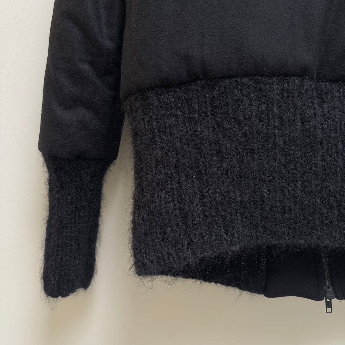 Ann Demeulemeester FW18 Ann Demeulemeester Wool Hooded Bomber Size XS / US 0-2 / IT 36-38 - 7 Thumbnail