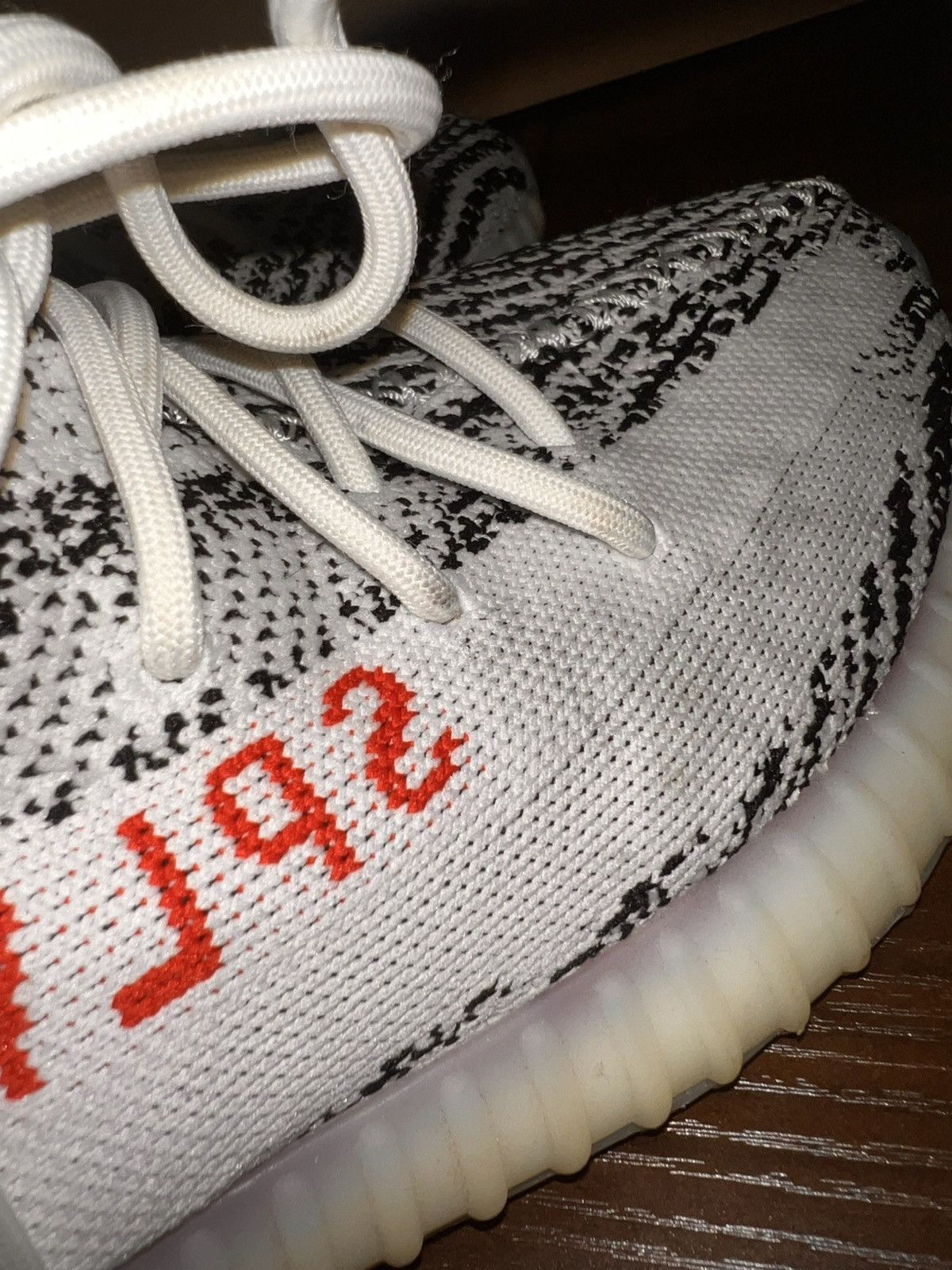 Adidas Yeezy Boost 350 “Zebra” Size US 10.5 / EU 43-44 - 6 Thumbnail