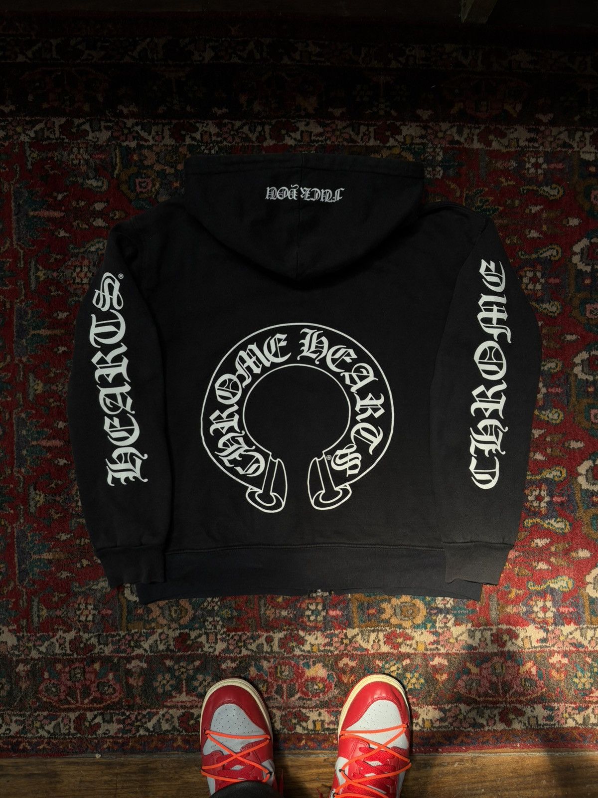 Chrome Hearts × Vintage Vintage Chrome heart Hoodie F*ck Size US M / EU 48-50 / 2 - 3 Thumbnail