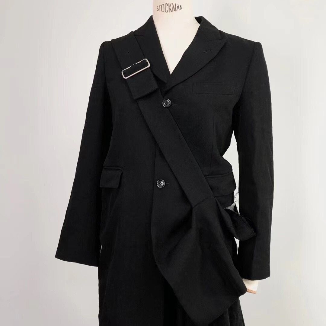 Comme des Garcons comme des garcons black belted coat Size US S / EU 44-46 / 1 - 1 Thumbnail