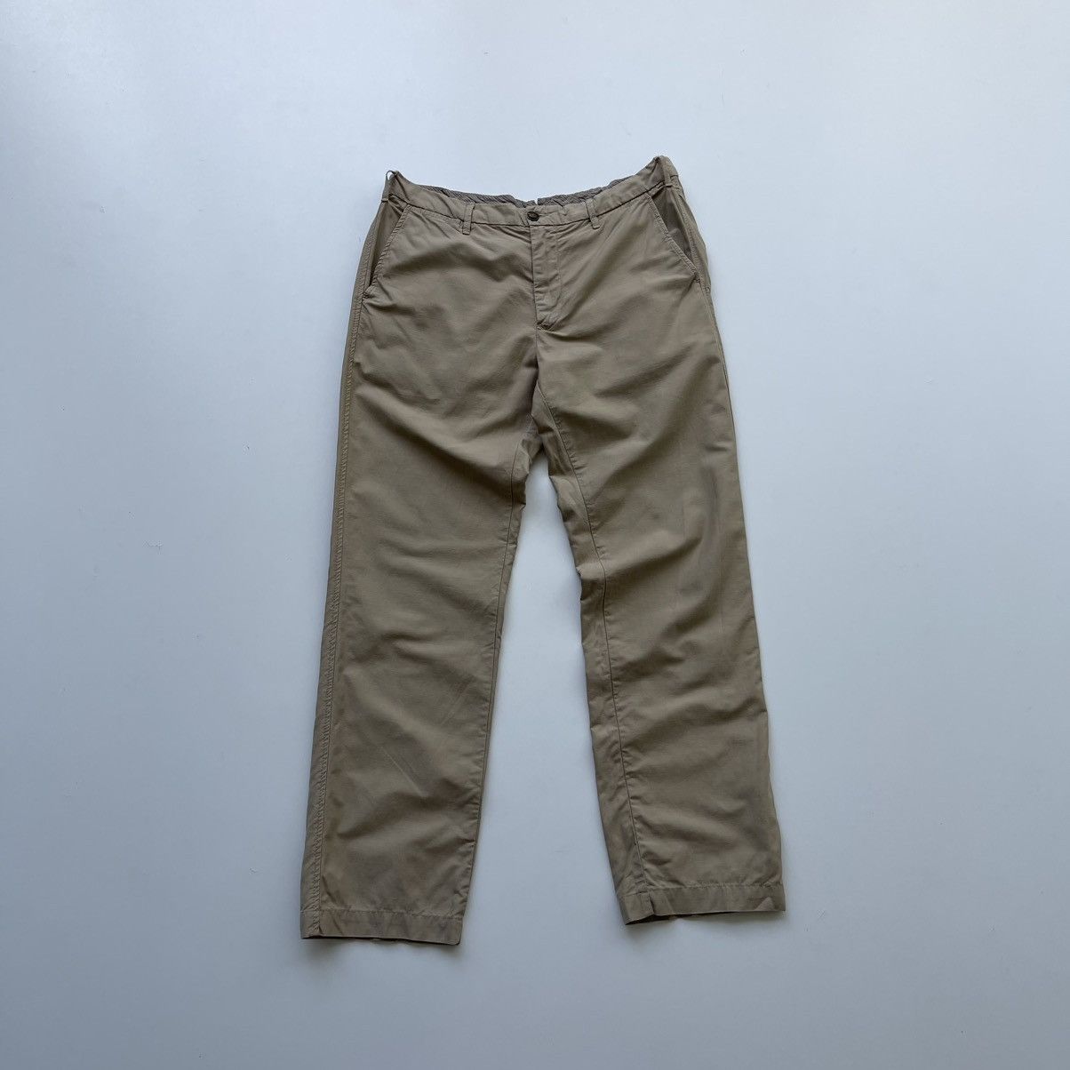 C.P. Company C.P. Company Cotton/Lino Chino Pants Beige Casual Size US 34 / EU 50 - 1 Thumbnail