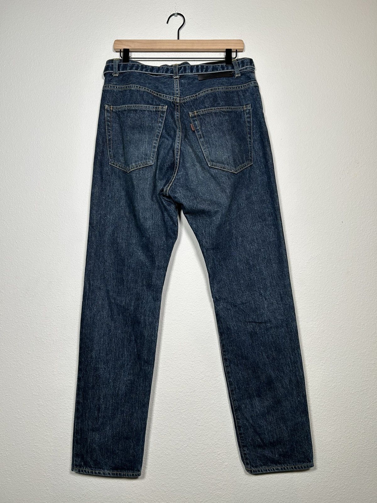 Sacai NWT! SS24 Belted Knee Zip Denim Jeans Size US 32 / EU 48 - 4 Thumbnail