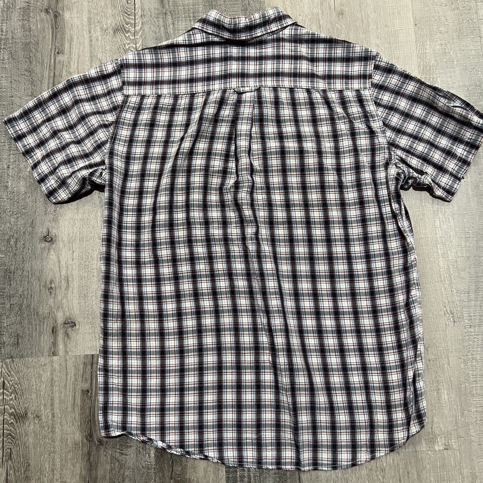 Fjallraven Fjallraven Blue Plaid Lightweight Cotton Button Hike Shirt Size US L / EU 52-54 / 3 - 3 Thumbnail
