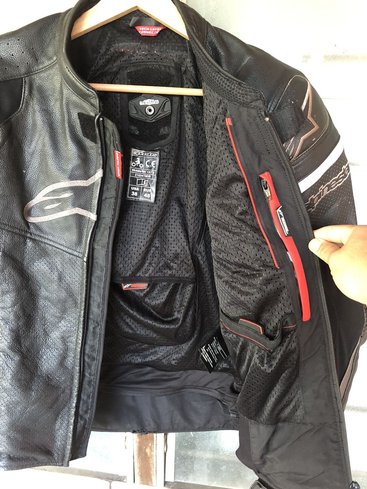 Alpinestars Alpinestar SP x Airflow Rider Leather Jacket Size US S / EU 44-46 / 1 - 16 Thumbnail