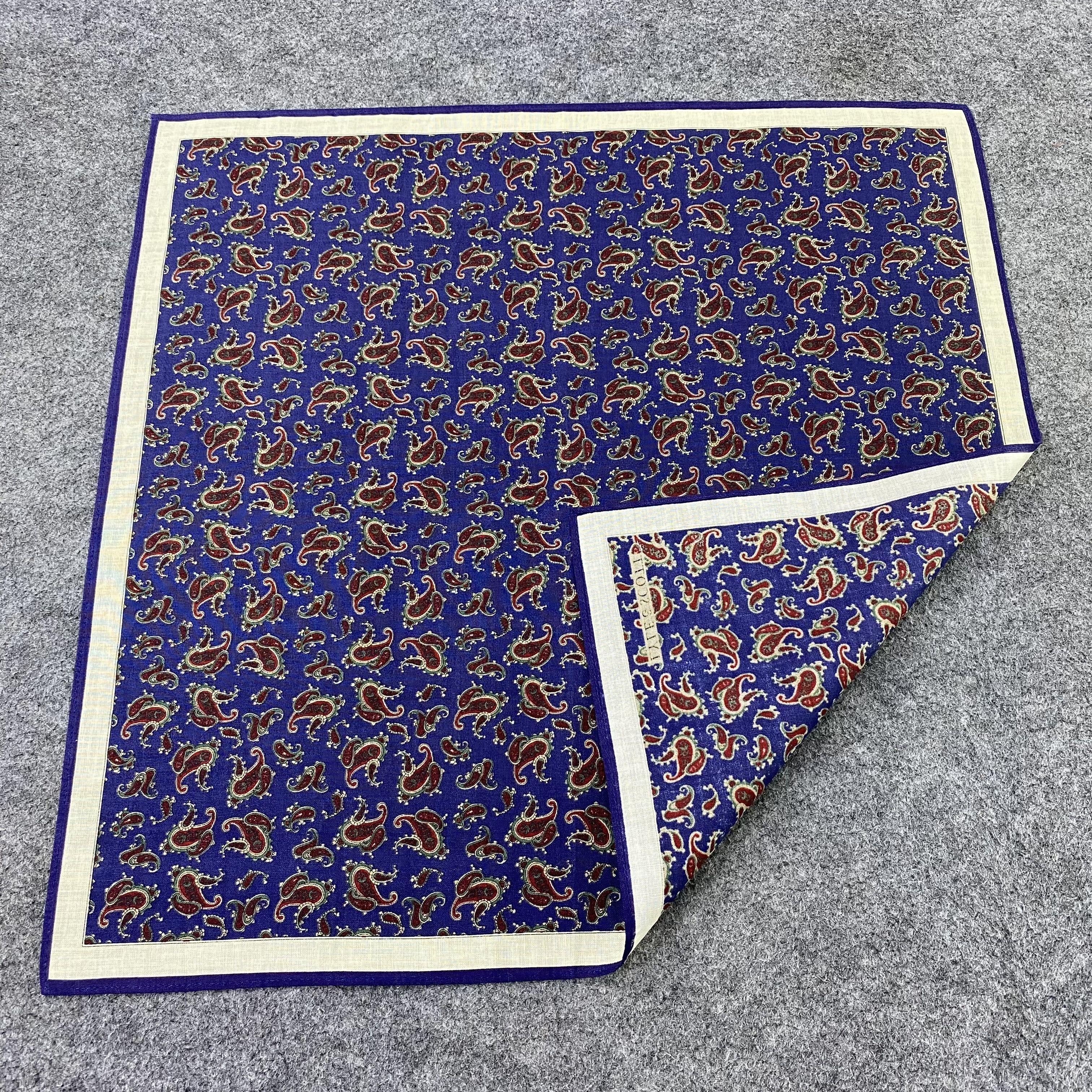 Lyle & Scott LYLE & SCOTT handkerchief bandana handky paisley-B1438 Size ONE SIZE - 5 Thumbnail
