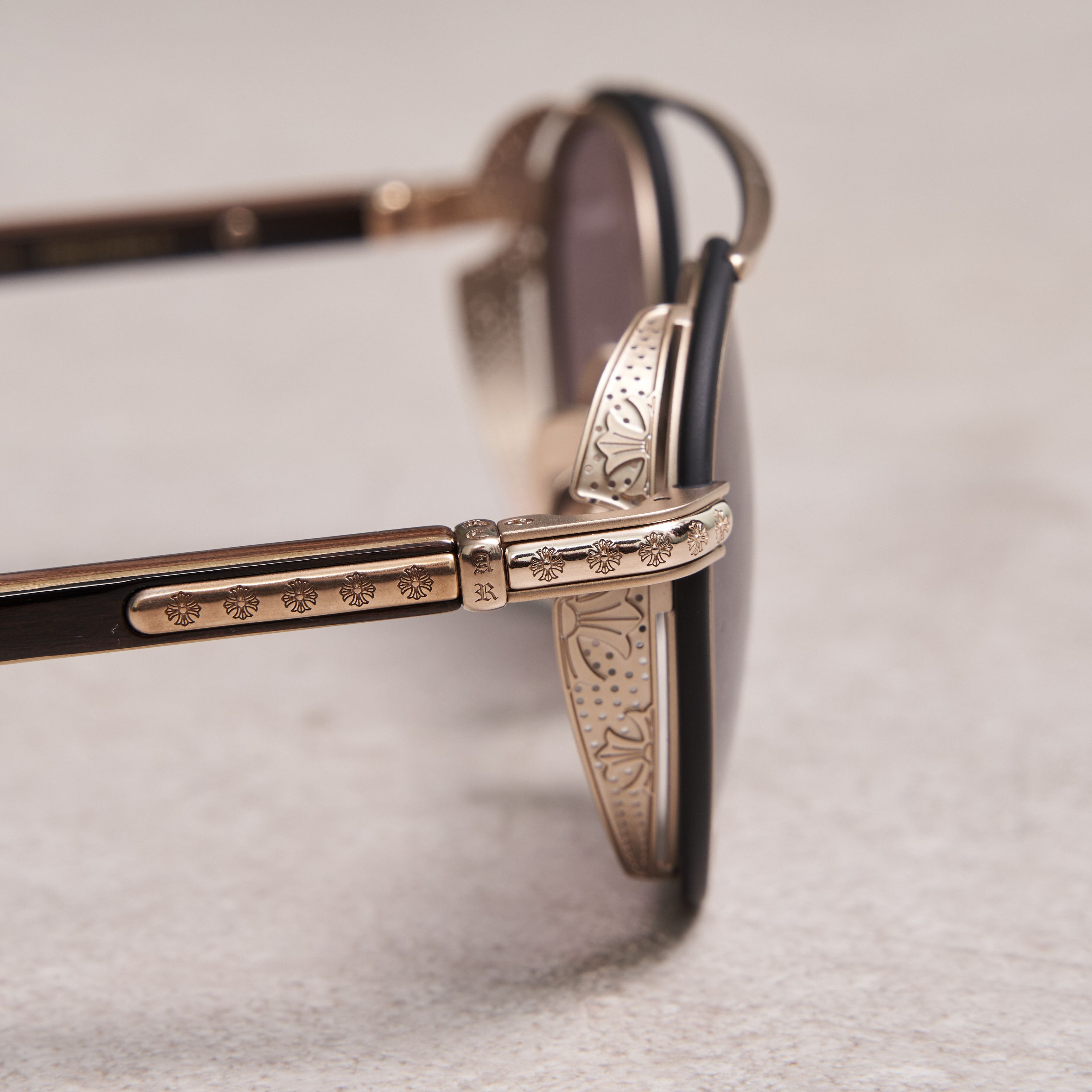 Chrome Hearts CHROME HEARTS PREYANK II Matte Gold Plated Size ONE SIZE - 10 Thumbnail