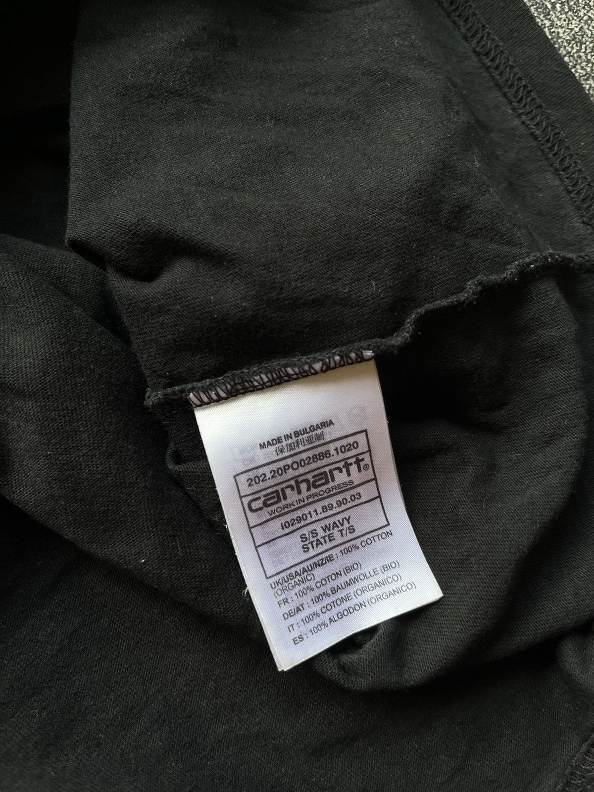 Carhartt T-Shirt State wavy Size US L / EU 52-54 / 3 - 6 Thumbnail