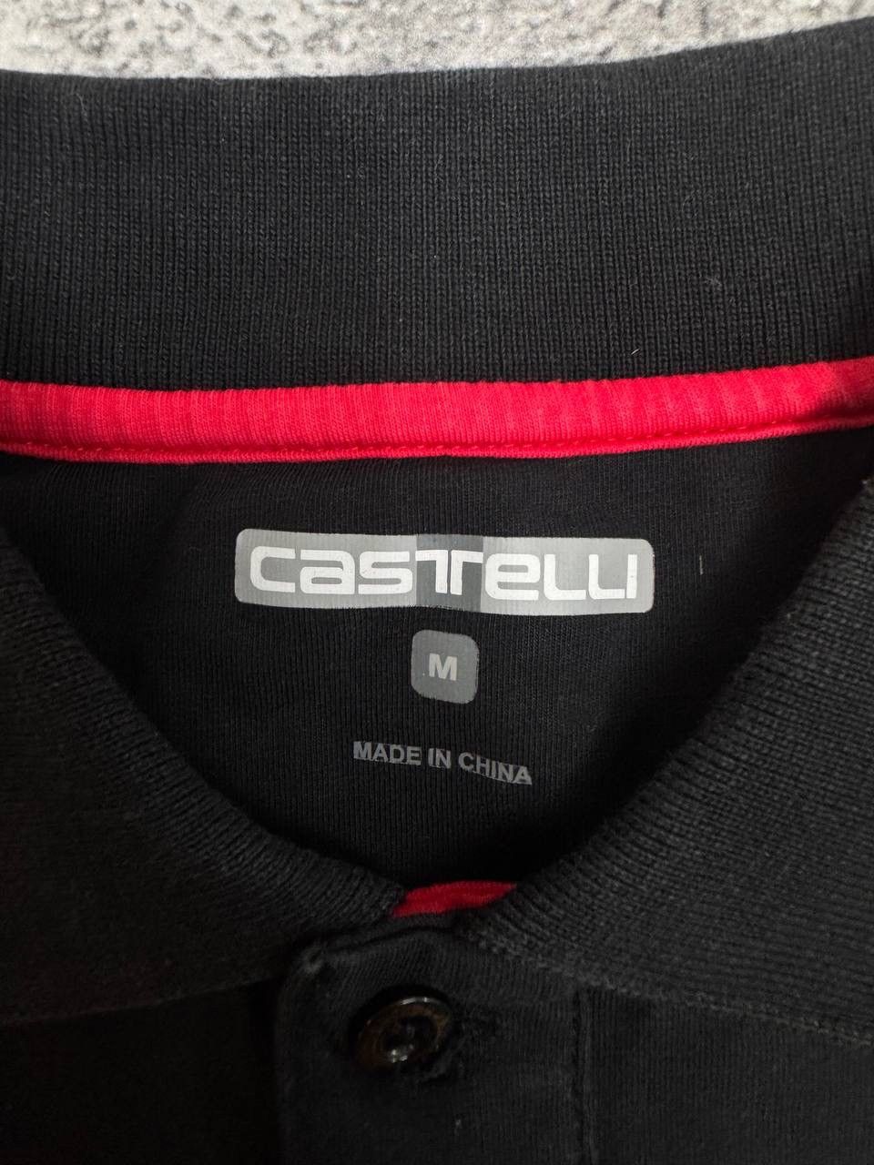 Other Castelli Men Polo T-Shirt Black Size M Size US M / EU 48-50 / 2 - 4 Thumbnail