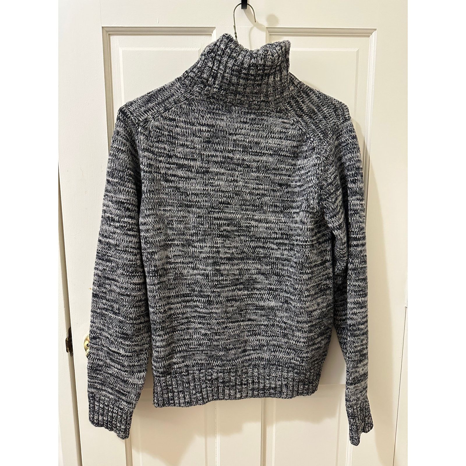 AMI Ami Alexandre Matiussi Marled Turtleneck Sweater M Size US M / EU 48-50 / 2 - 2 Thumbnail