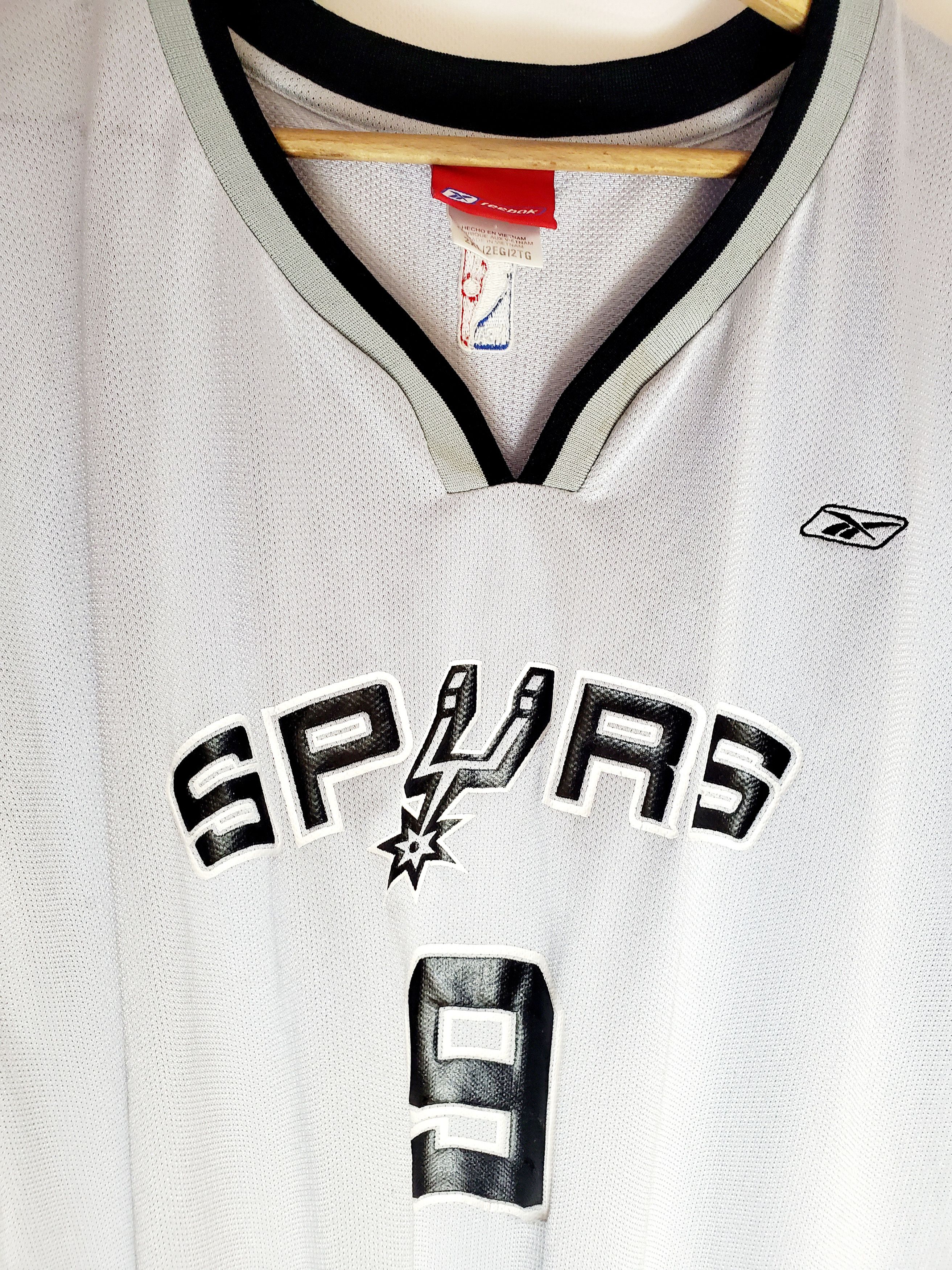NBA × Reebok × Vintage TONY PARKER SAN ANTONIO SPURS VINTAGE REEBOK JERSEY Size 2XL Size US XXL / EU 58 / 5 - 3 Thumbnail