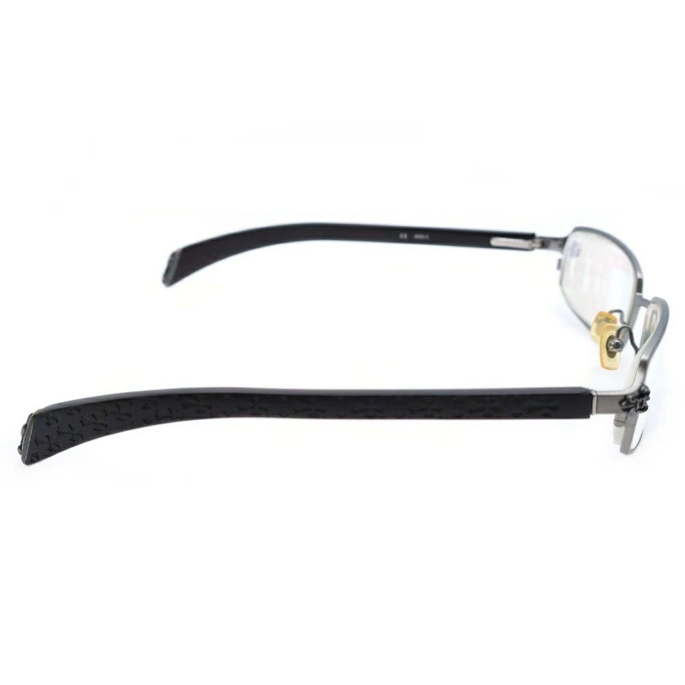 Chrome Hearts CHROME HEARTS BLANK FRANK BS Eyeglasses Brown/Silver Size ONE SIZE - 3 Thumbnail