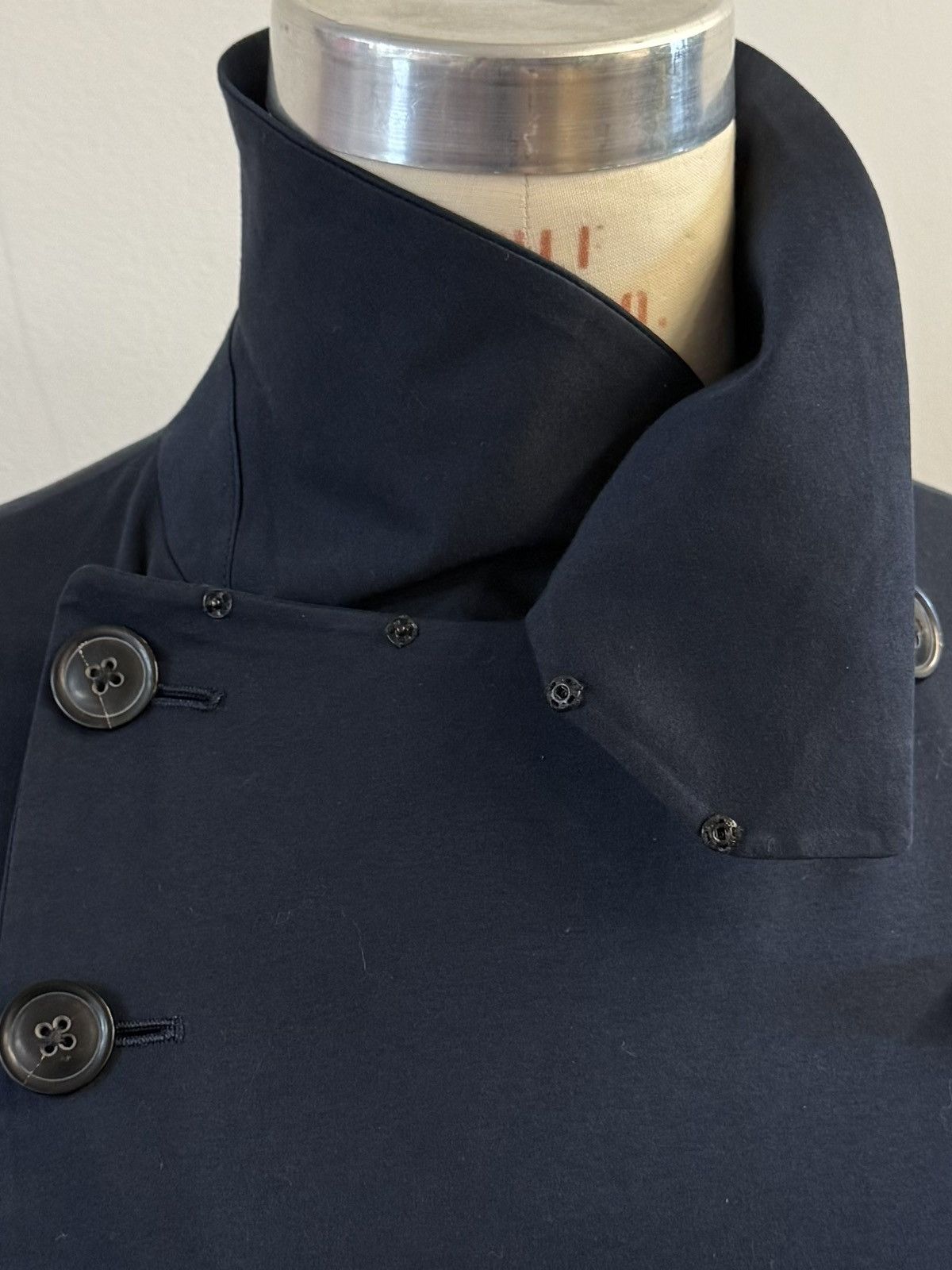 Paul Smith Paul Smith Mainline Navy Double-Breasted cropped Peacoat-XL Size US XL / EU 56 / 4 - 7 Thumbnail