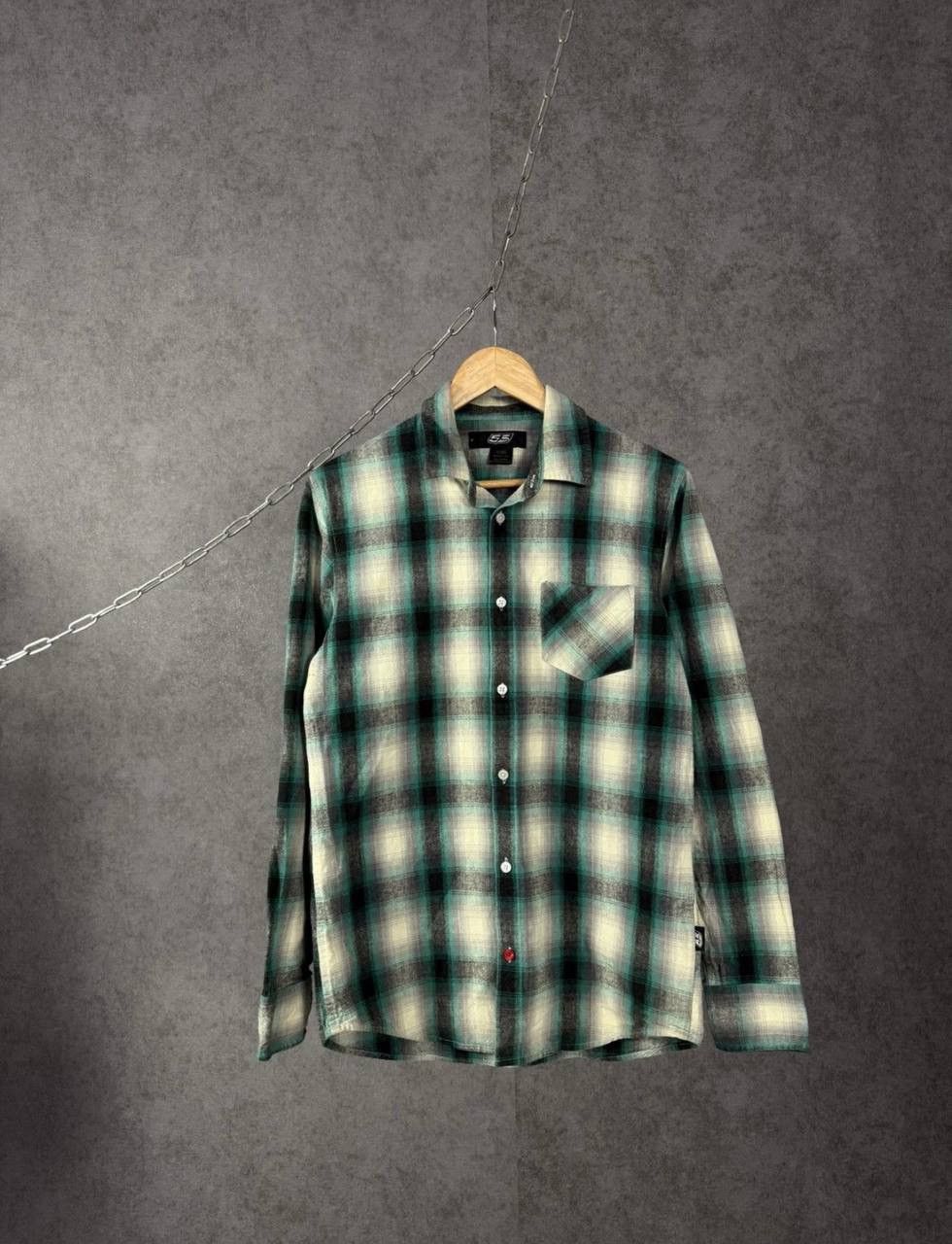 Diesel Diesel 55 designer flannel shirt Size US M / EU 48-50 / 2 - 1 Thumbnail