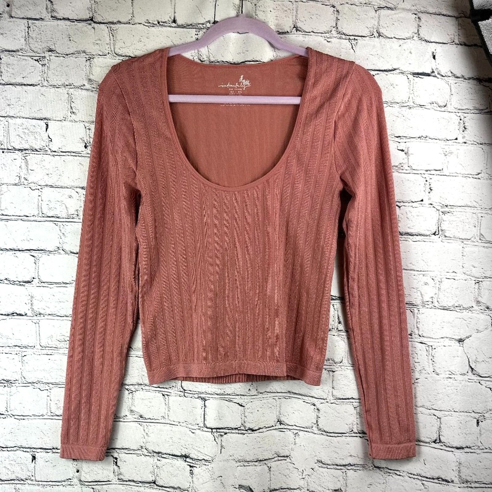 Free People Free People Lucky You Layering Top Blush Size M/L Size M / US 6-8 / IT 42-44 - 11 Thumbnail