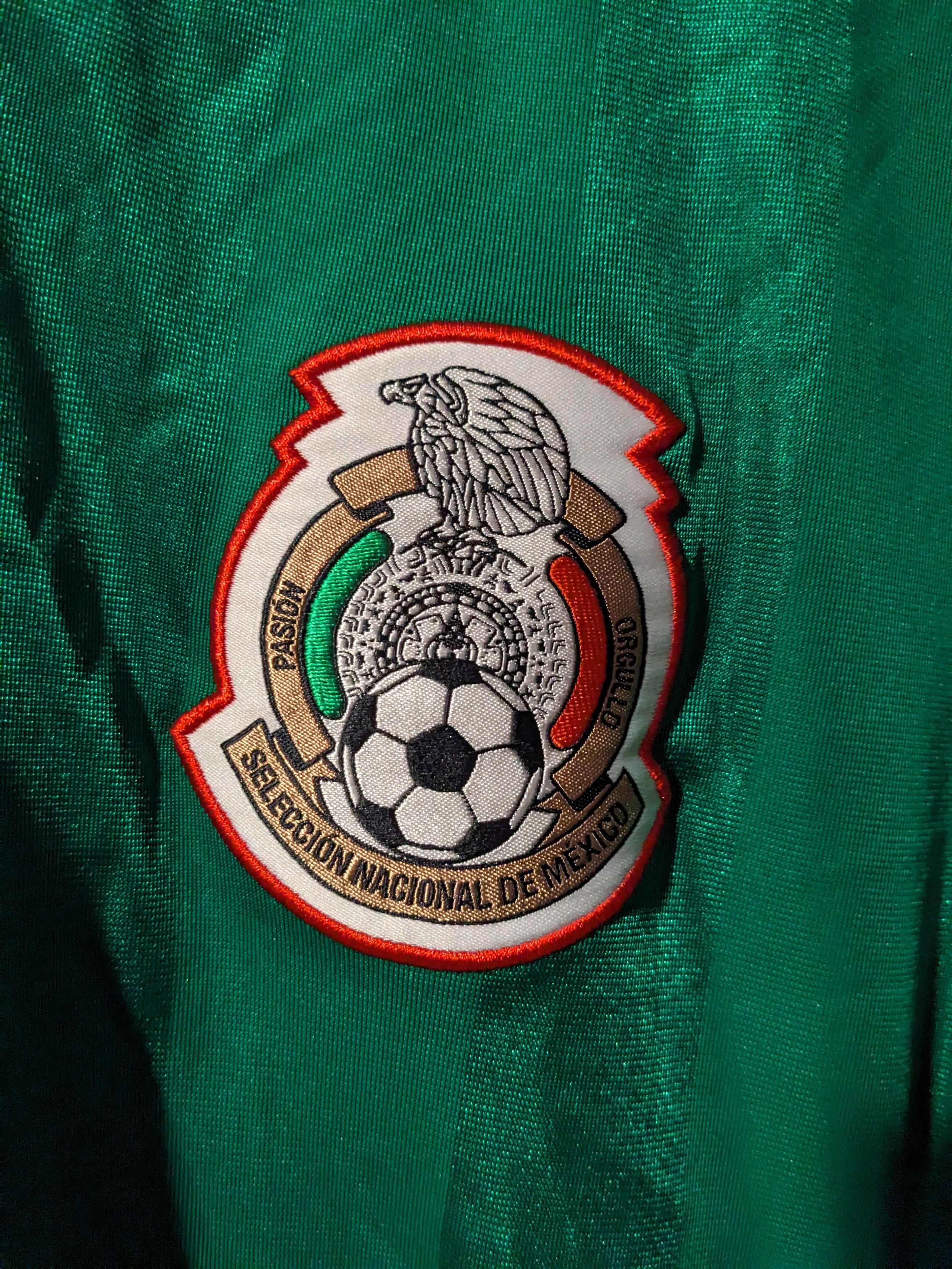 Adidas Mexico 2016 2017 Home Futbol Soccer Adidas Jersey Medium Size US M / EU 48-50 / 2 - 2 Thumbnail