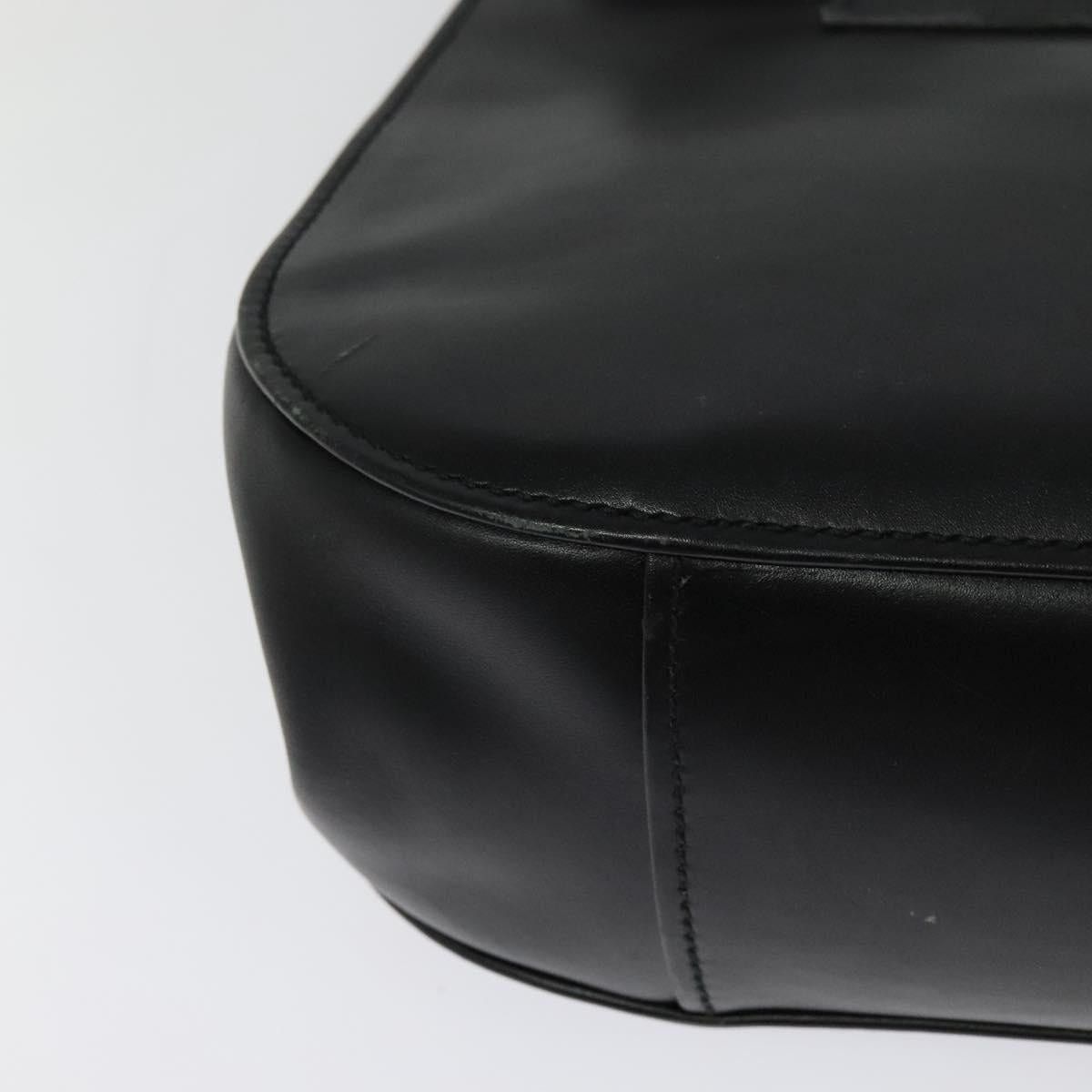 Gucci GUCCI Shoulder Bag Leather Black Silver Size ONE SIZE - 15 Thumbnail