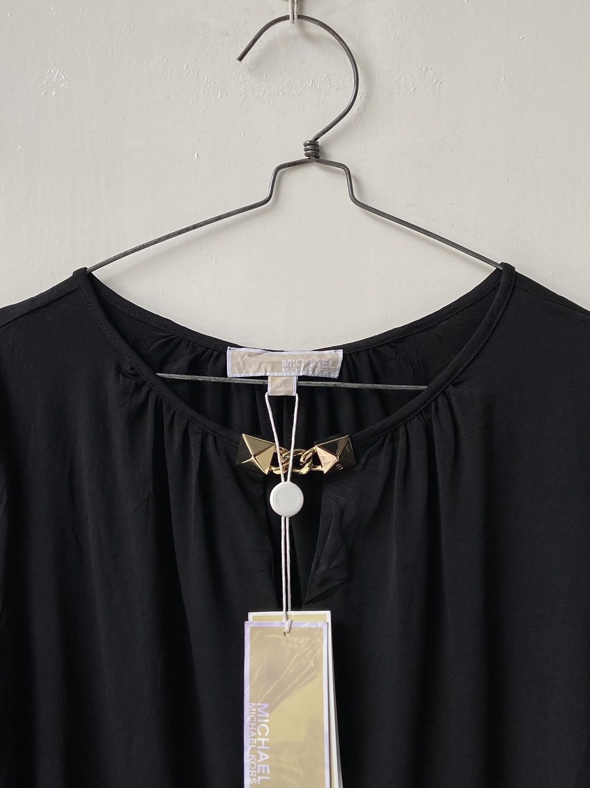 Michael Kors MICHAEL KORS Black Long Sleeve T-shirt Size US XS / EU 42 / 0 - 4 Thumbnail