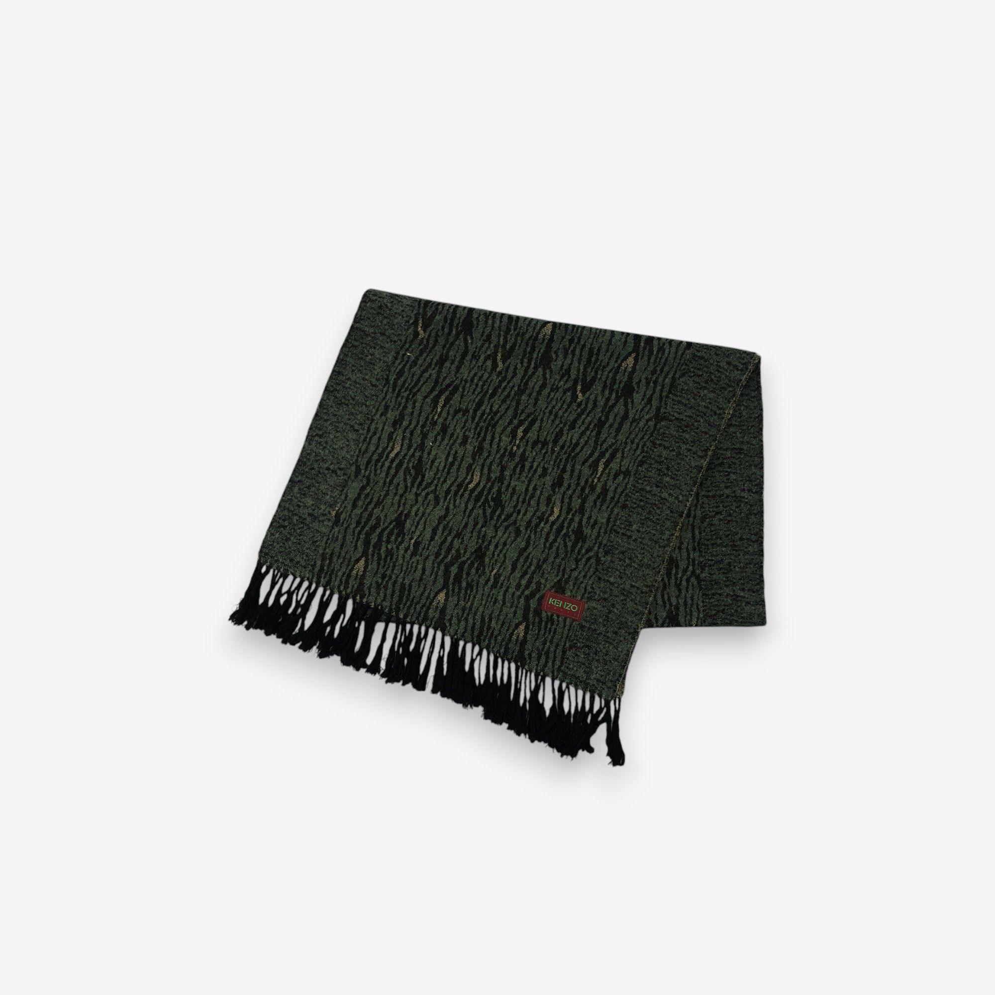 Kenzo Vintage Kenzo Scarf Muffler Wool Winter Scarves Size ONE SIZE - 3 Thumbnail