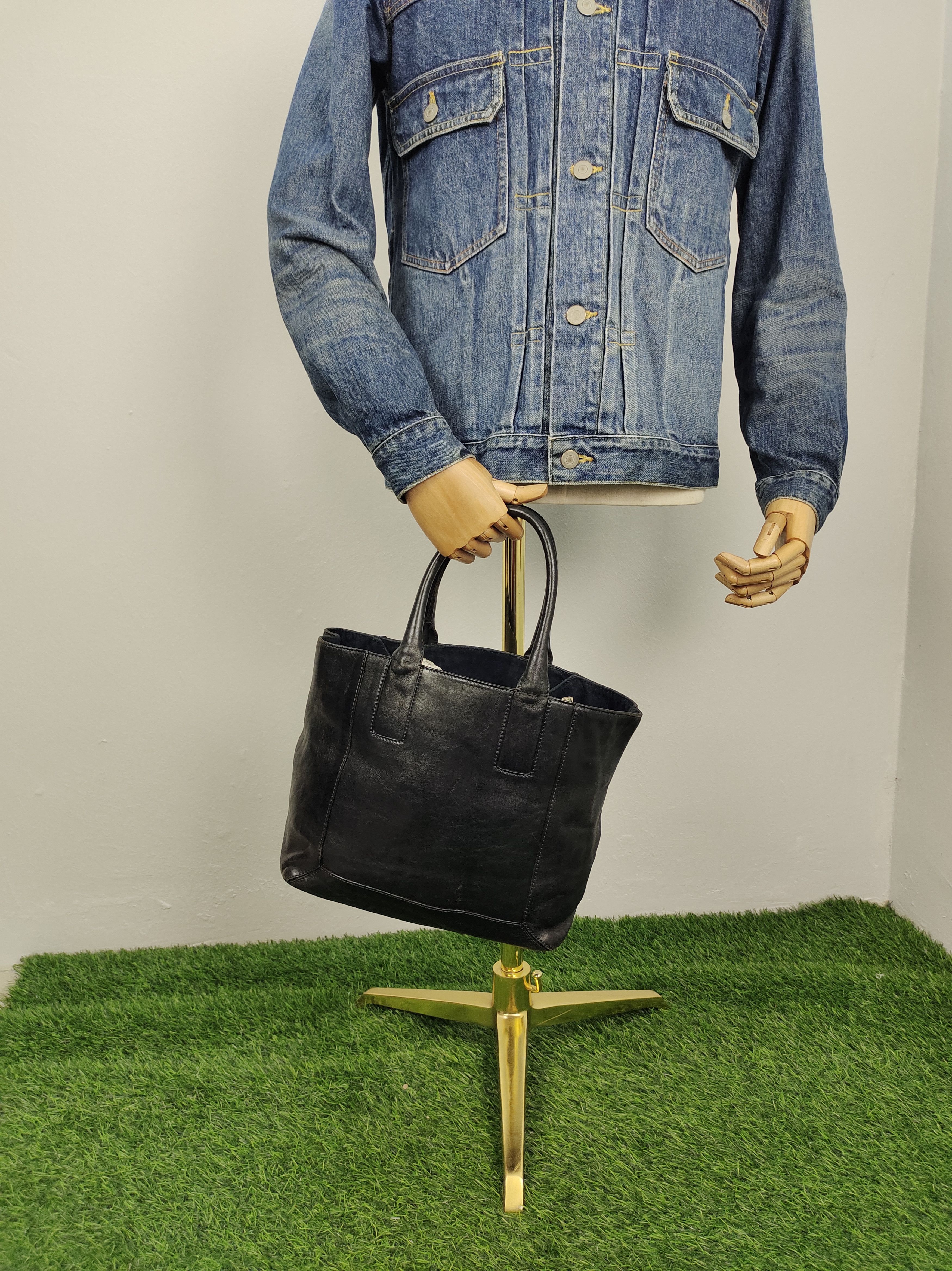 Hysteric Glamour Vintage Hirofu Italy Patina Leather Tote Bag Size ONE SIZE - 3 Thumbnail