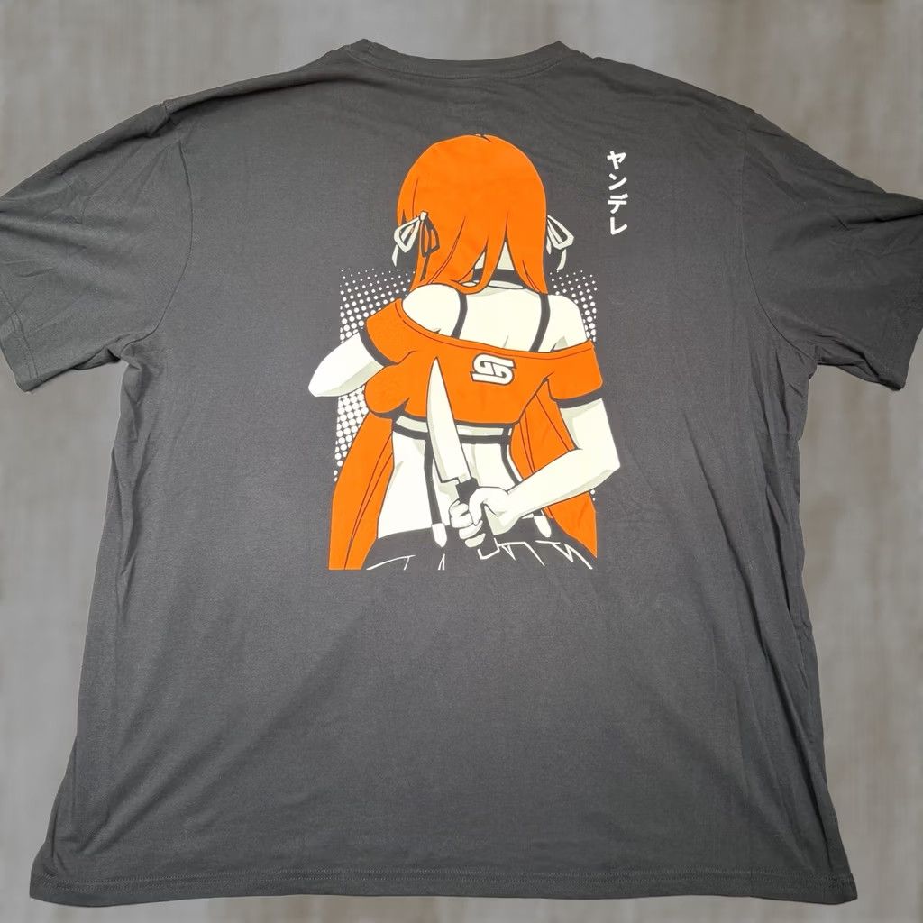 Vintage Gamer Supps Shirt Waifu Anime Girl Knife Men’s 4XL Size US XXL / EU 58 / 5 - 1 Thumbnail