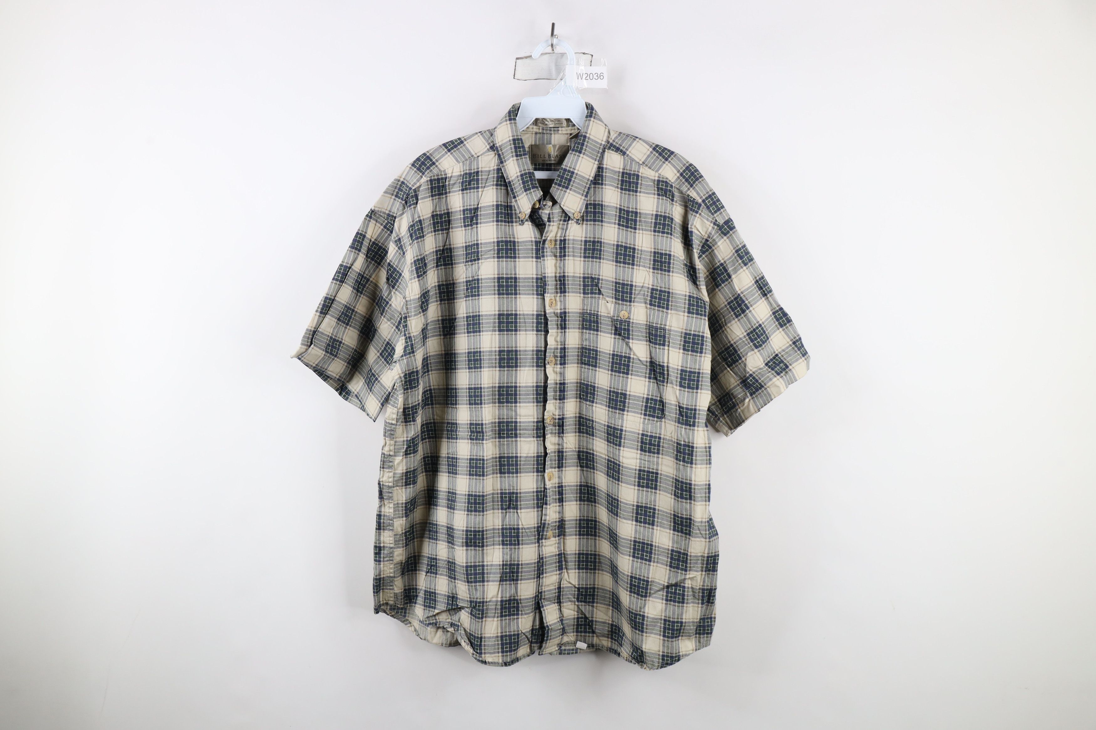 Vintage Vintage 90s Streetwear Baggy Short Sleeve Button Down Shirt Size US L / EU 52-54 / 3 - 1 Thumbnail